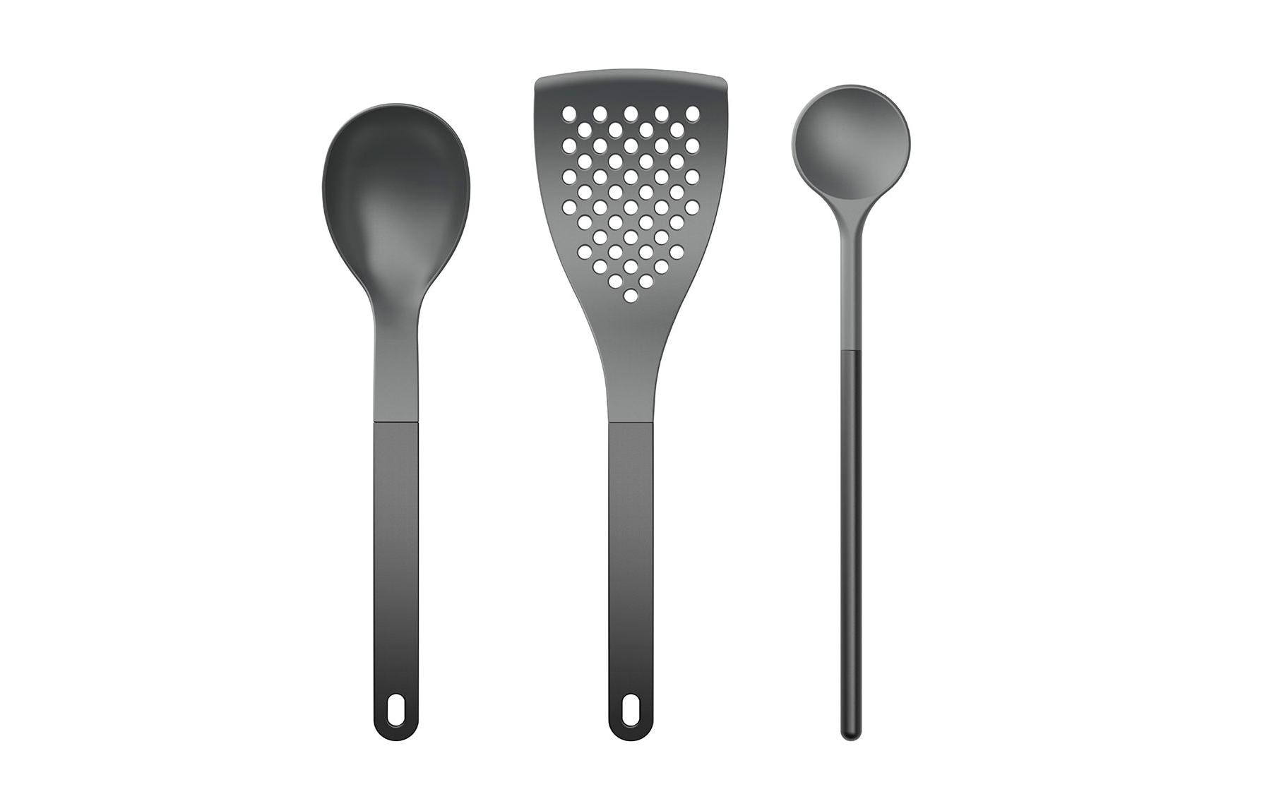   Set d'ustensiles de cuisine »Rosti Set Optima« 3-teiliges Küchenutensilien-Set aus hitzebeständigem Nylon