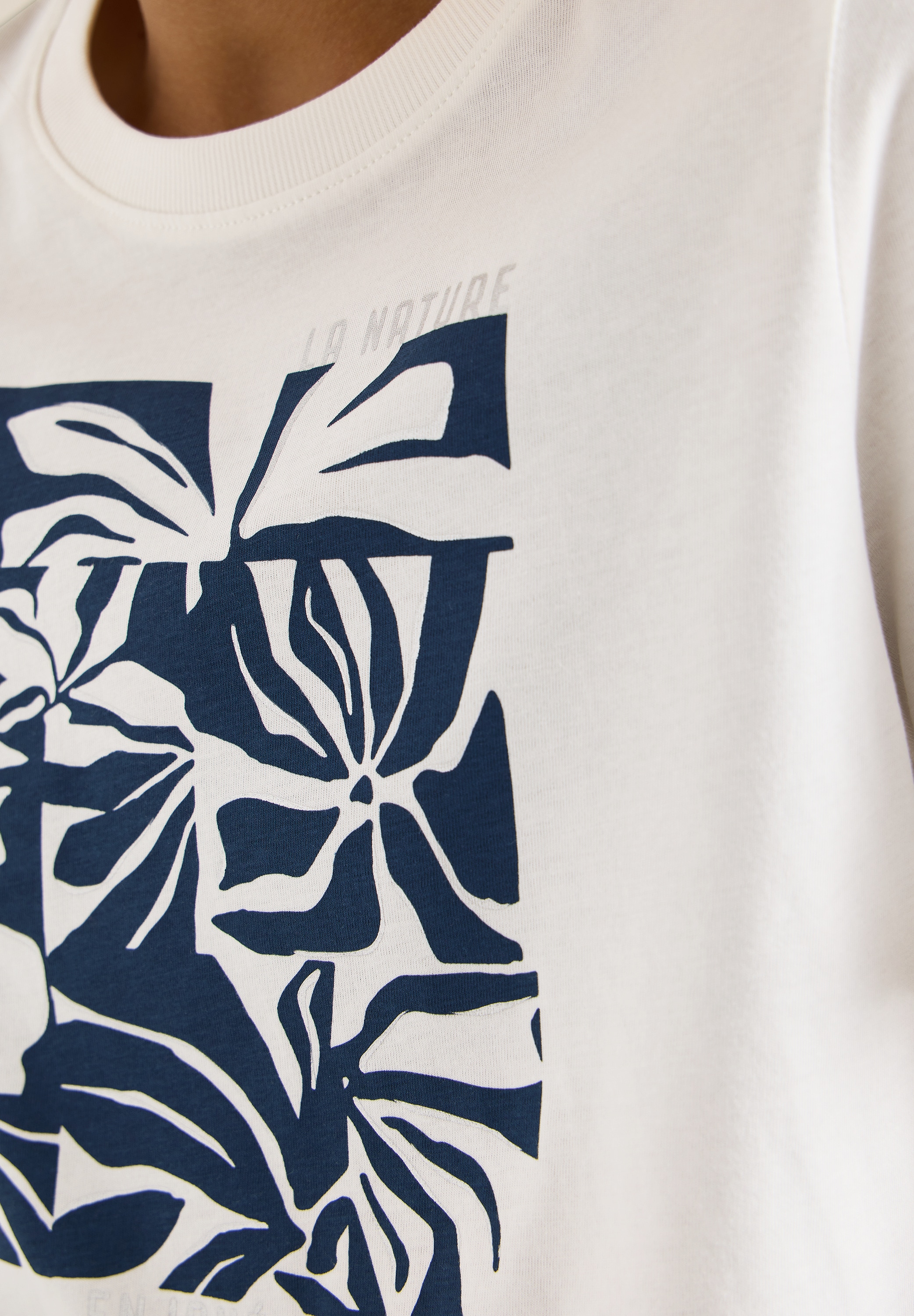 Cecil T-shirt à manches courtes Sommershirt mit Frontprint