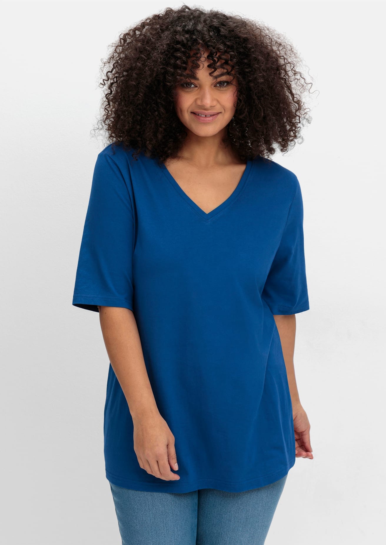 Sheego T-Shirt "T-Shirt" 1 Stk.