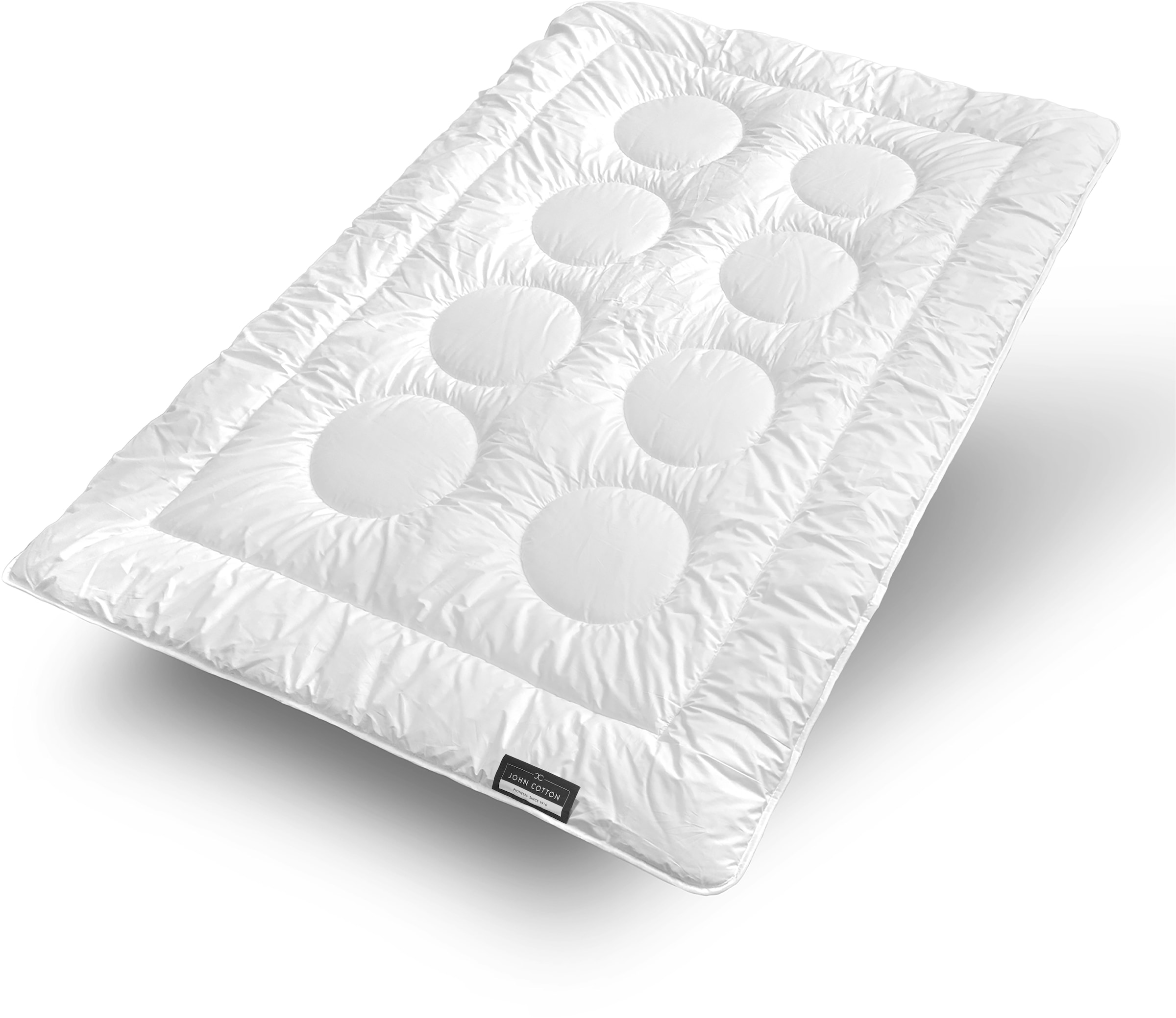 John Cotton Couette microfibre »Royal, Bettdecken für Sommer und Winter« normal Füllung polyester volumineux, rond et duveteux 1 cuis tlg. couette 135x200 cm, 155x220 cm, qualité supérieure