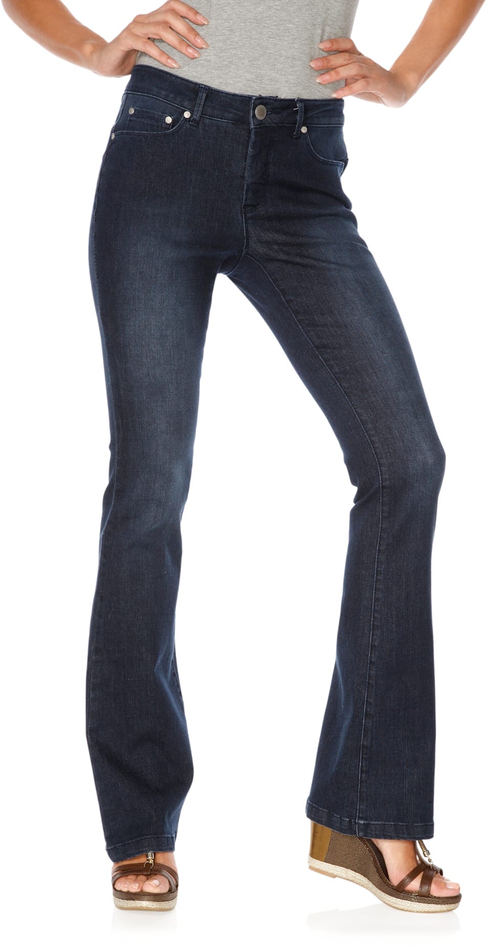 heine Bootcut-Jeans, (1 tlg.)