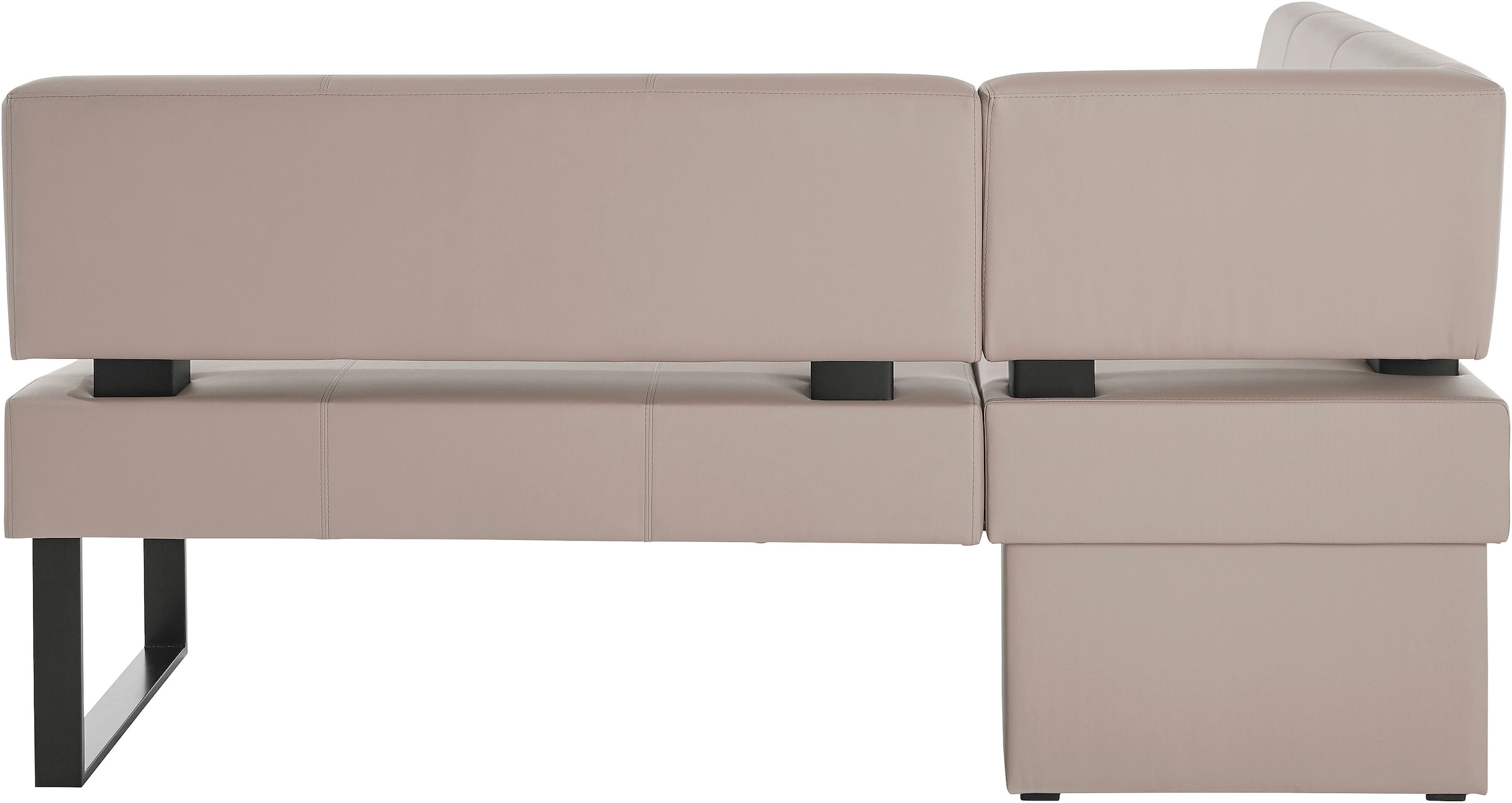 Home affaire Banc d'angle »Oliver mit Metallgestell, Küchenbank« verschiedene Bezüge Cord Esszimmerbank OTTOs Choice