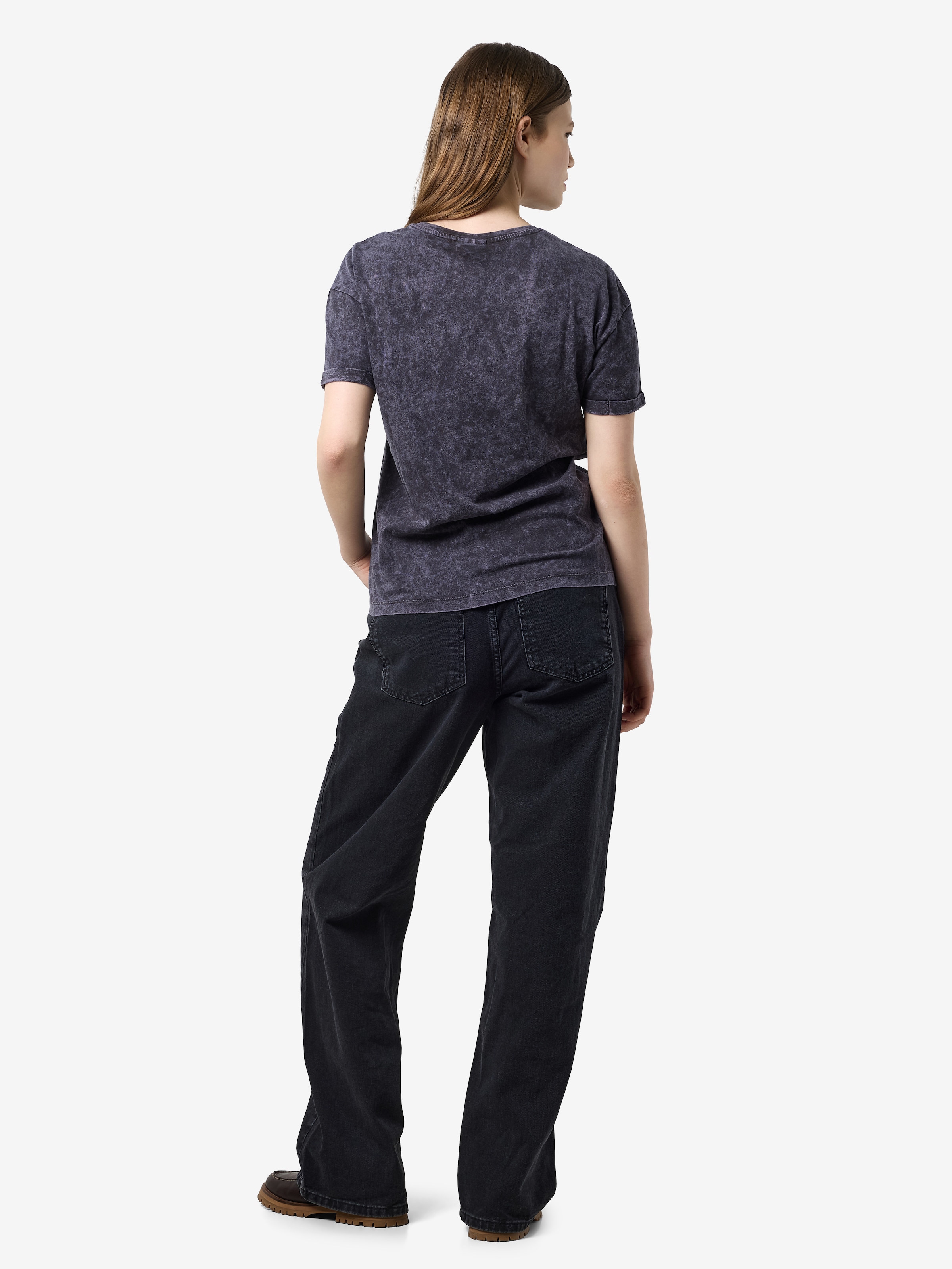 Noisy may Kurzarmshirt »NMBRANDY WASHED S/S TOP JRS NOOS«