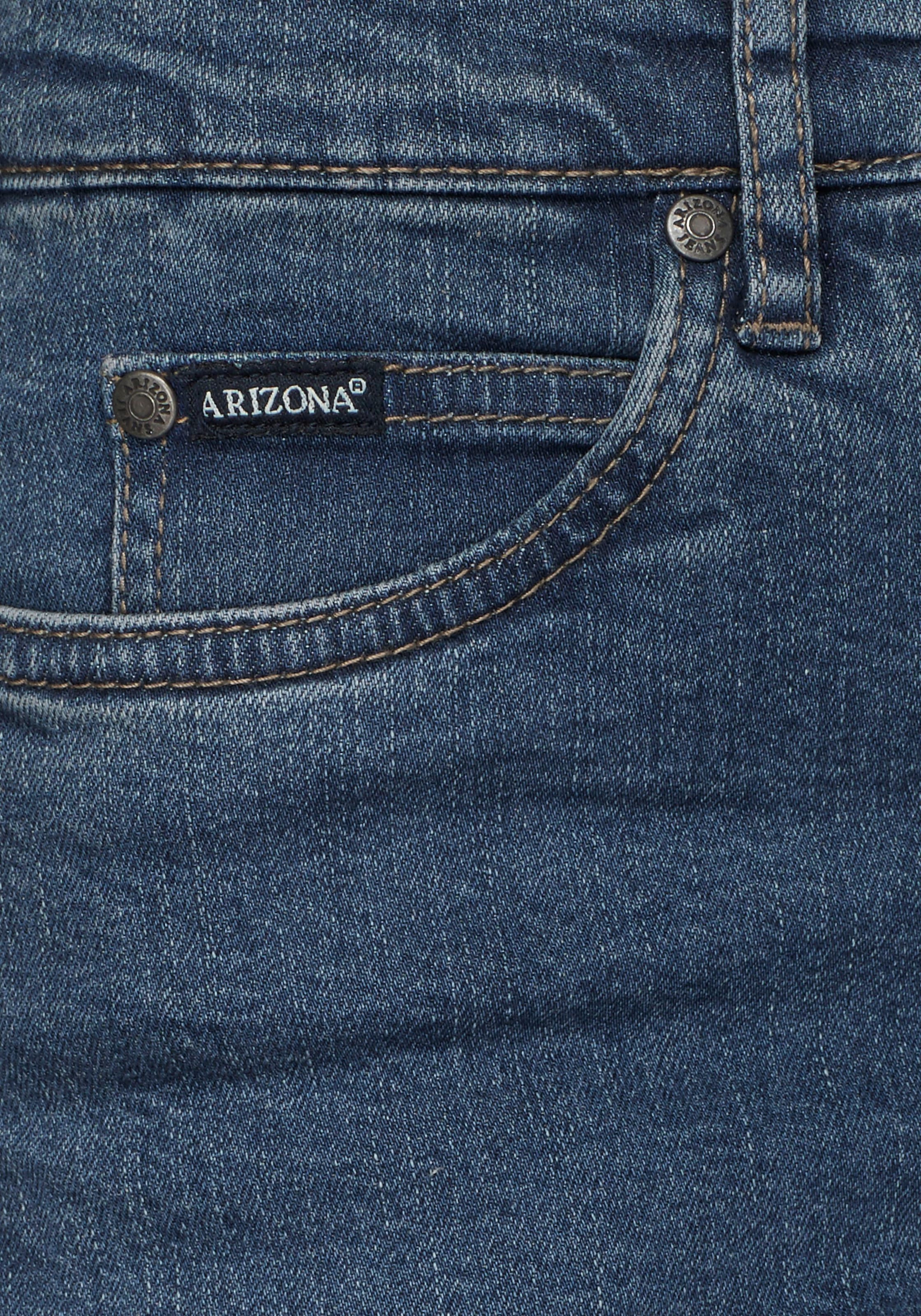 Arizona Gerade Jeans »Annett«, bequeme Passform, 5-Pocket-Style, hohe Taille