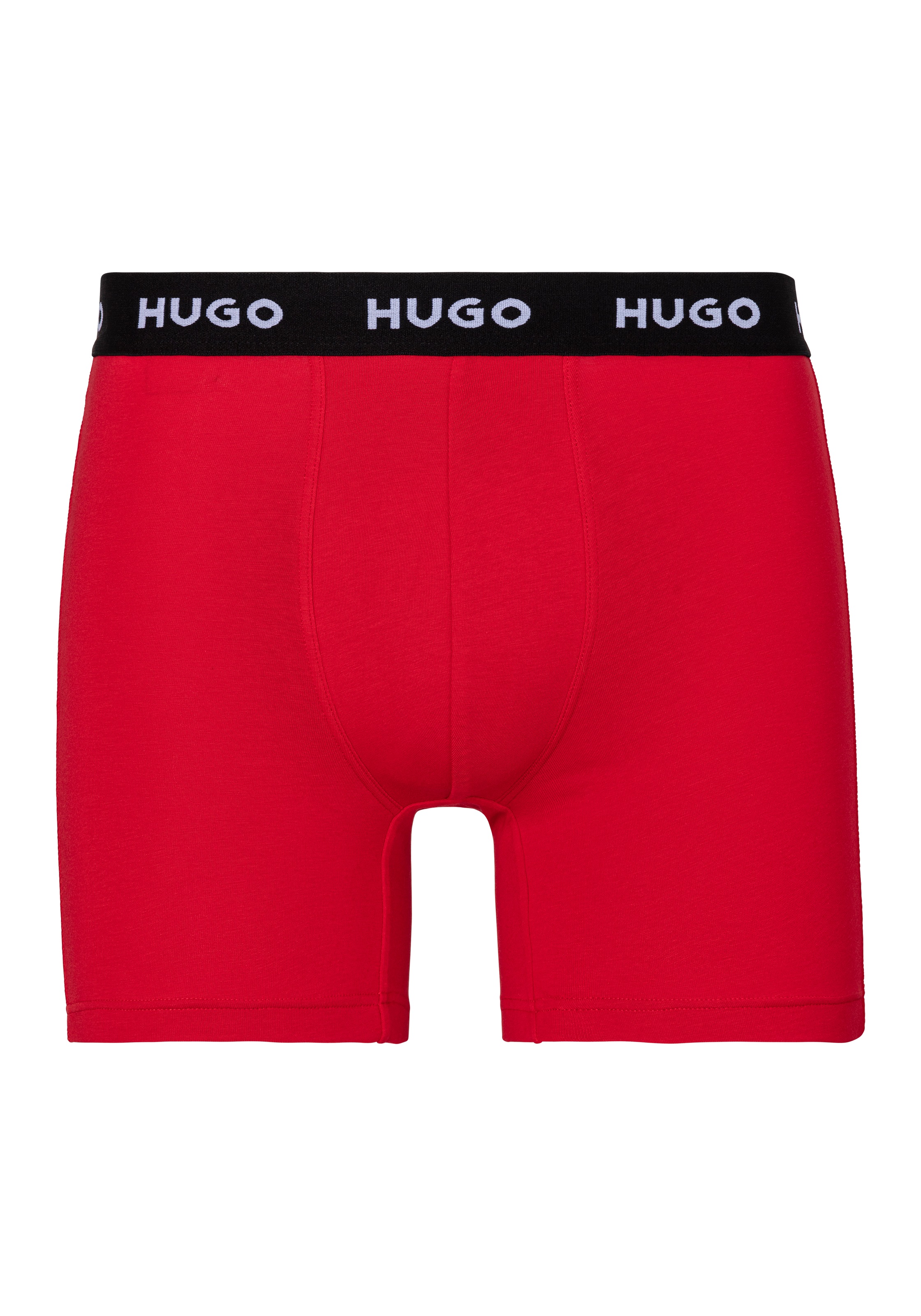 HUGO Underwear Boxer »BOXERBR TRIPLE«, (Packung, 3 St., 3er), mit elastischem Bund