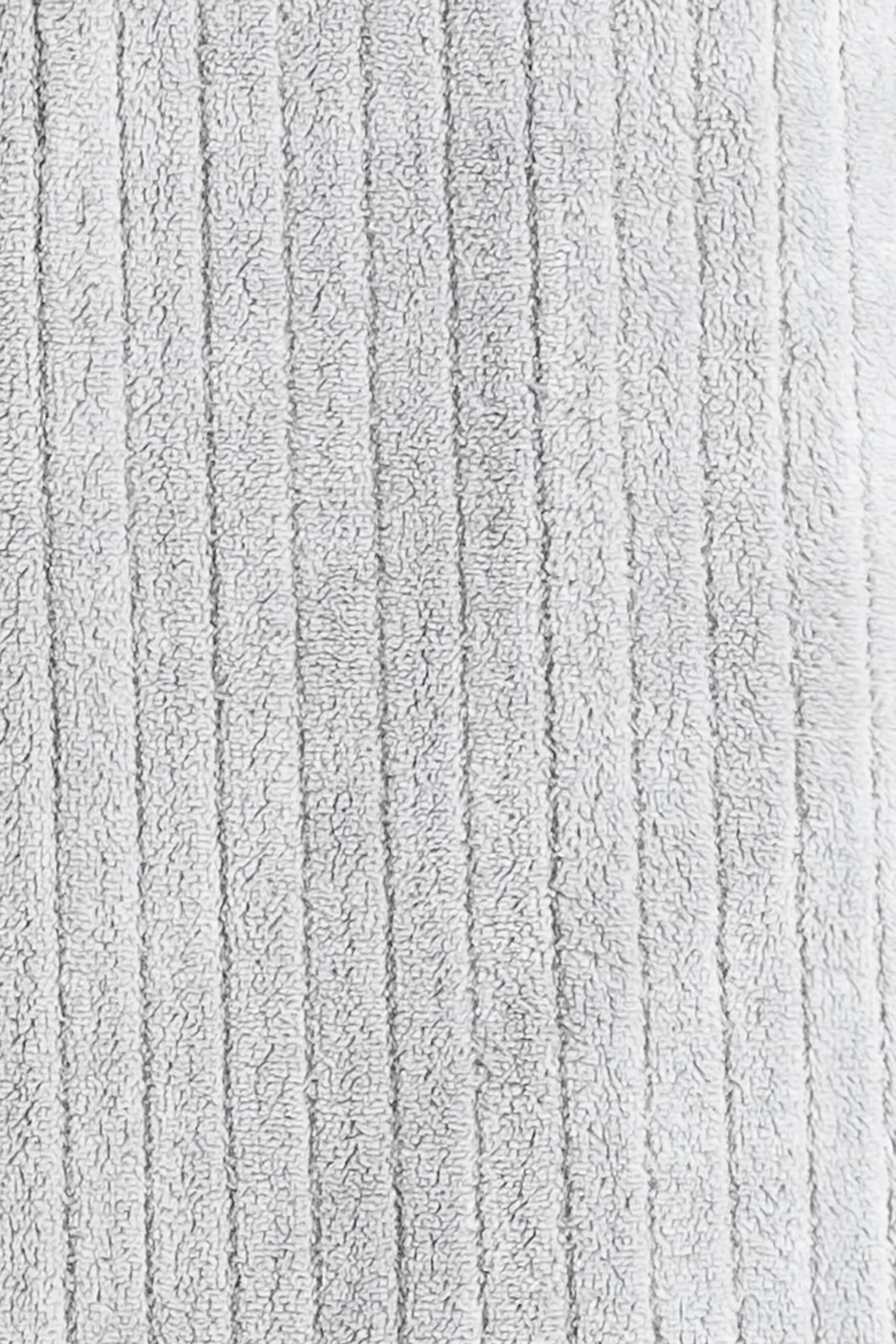 LeGer Home by Lena Gercke Peignoir de bain unisexe »Lovina gestreift, ideal für Sauna & Spa, Hotelbademantel, Morgenmantel« 1 cuis Hoch-Tief, kuschelig weicher Fleece, plüsch, Damen und Herren, XS-3XL