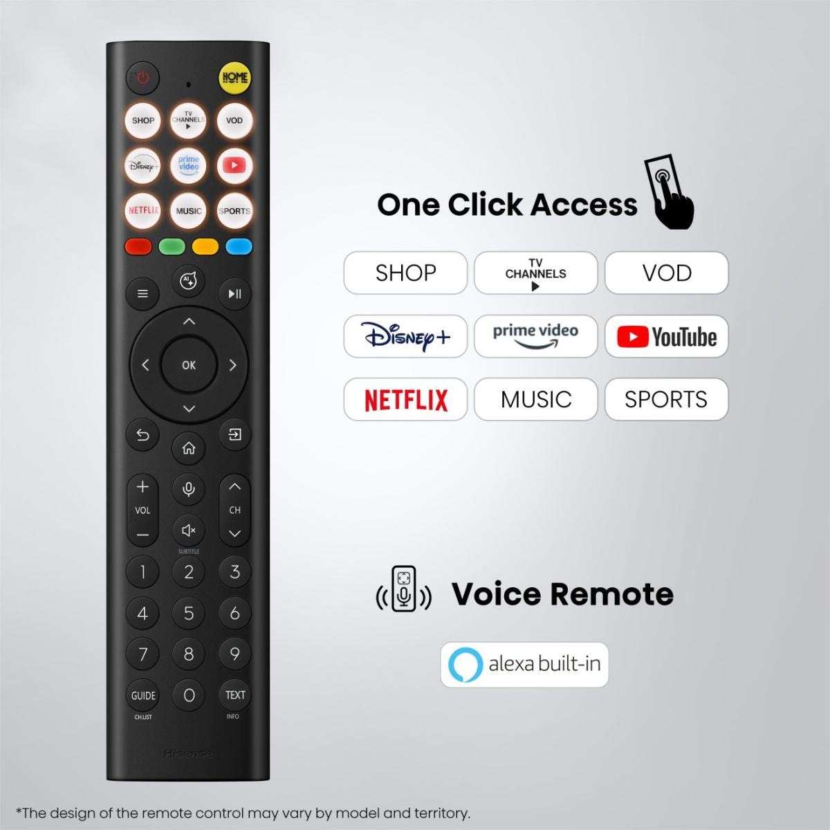 Hisense Téléviseur QLED »75U7DSE« 189 cm/75 ″