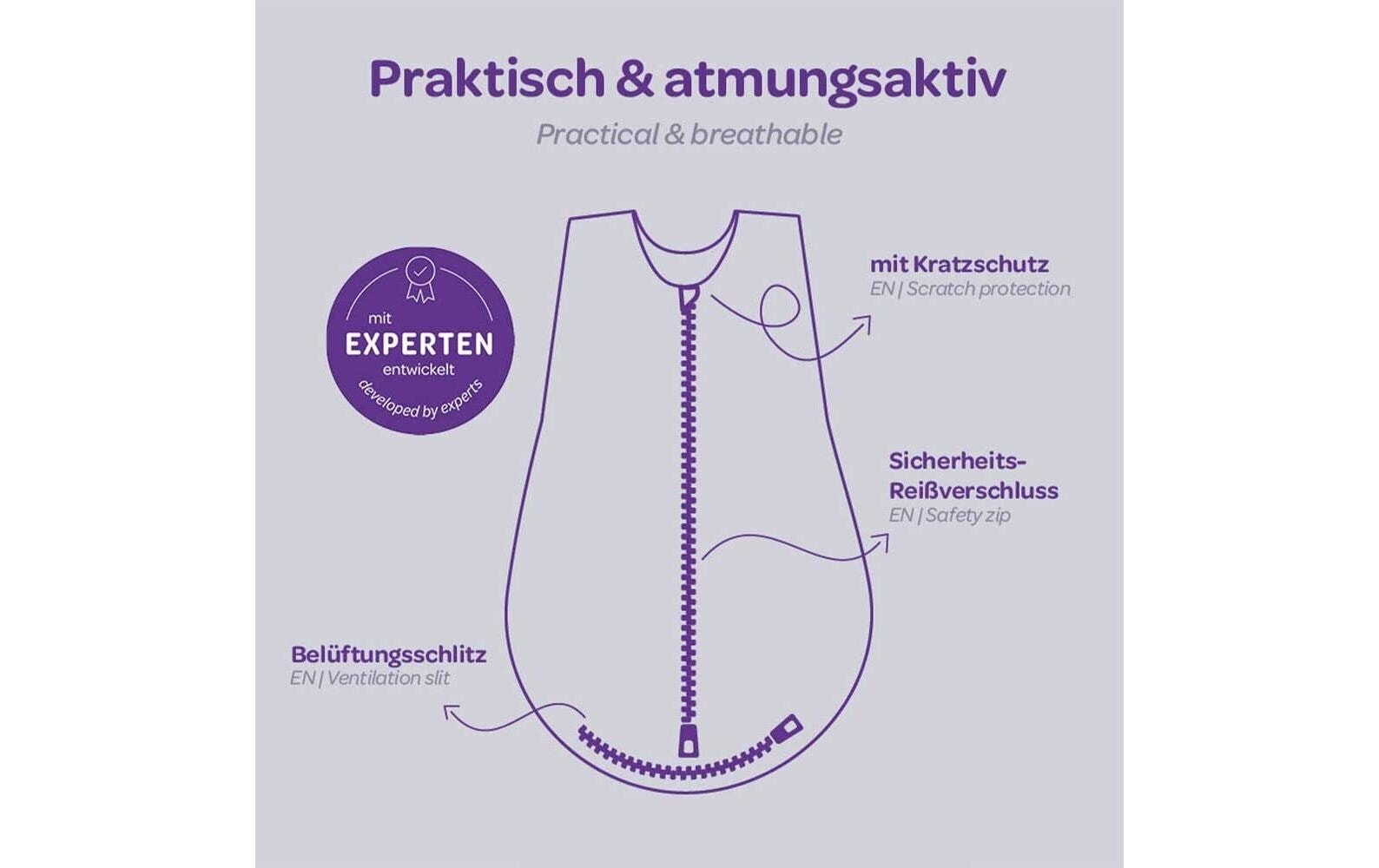 Träumeland Babyschlafsack »Musselin LIEBMICH Gr. 90«