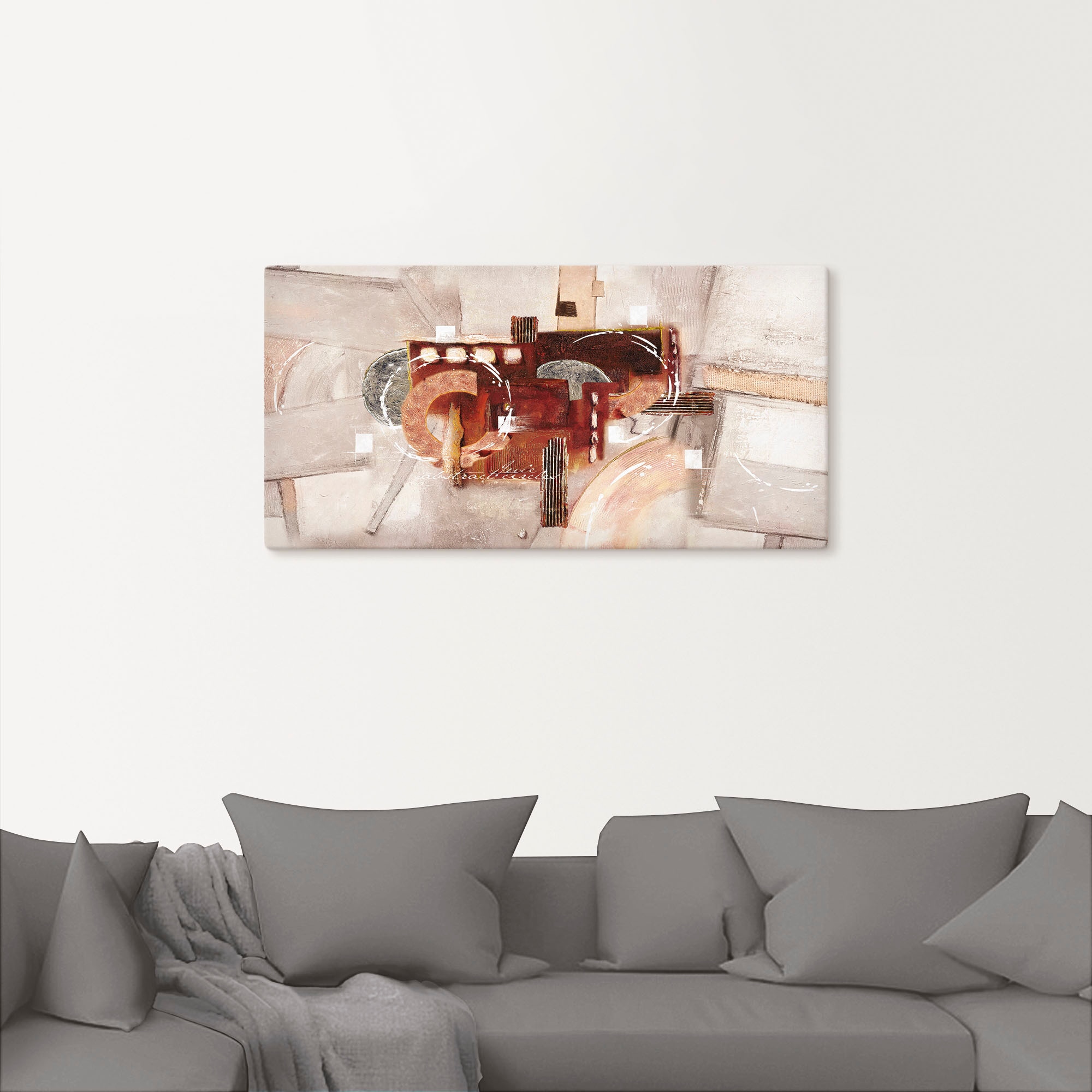 Artland Wandbild »Abstrakte Kreise«, Gegenstandslos, (1 St.), als Alubild, Outdoorbild, Leinwandbild in verschied. Grössen
