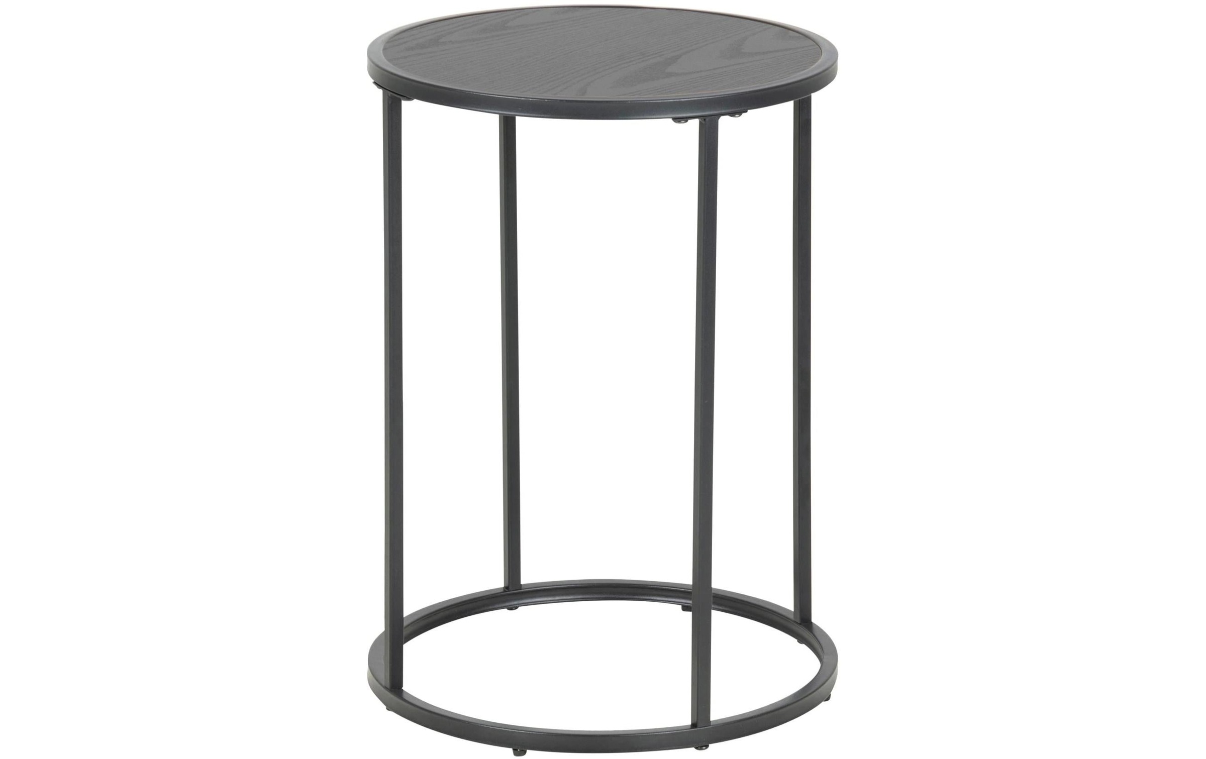 Image of AC Design Beistelltisch Metallgestell im modernen Industrie-Look, rund, T: 40 x H: 55 cm