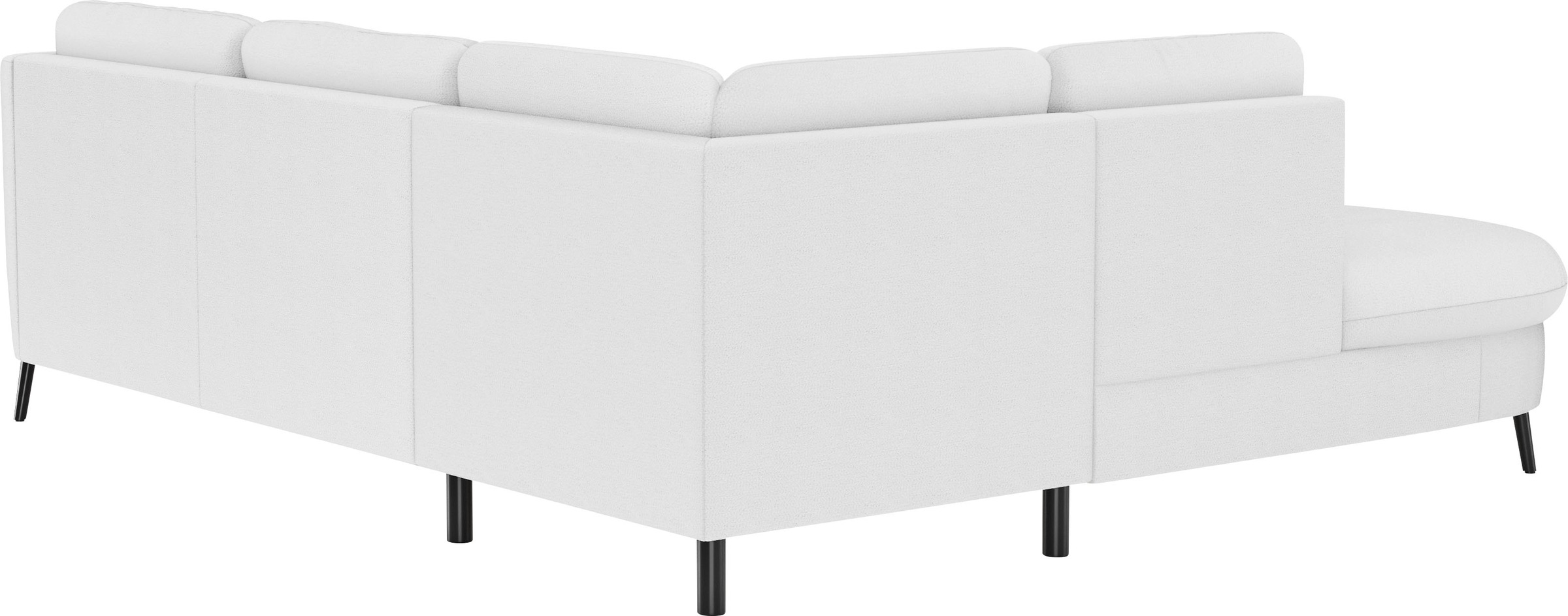 sit&more Ecksofa »Soul L-Form«, wahlweise mit Bettfunktion und Bettkasten oder Schubkasten