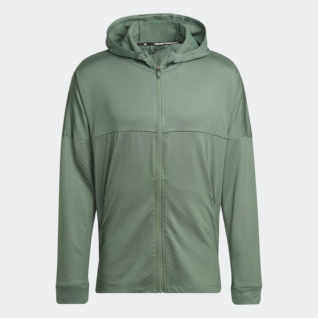 adidas Performance Outdoorjacke »WORKOUT WARM KAPUZENJACKE«