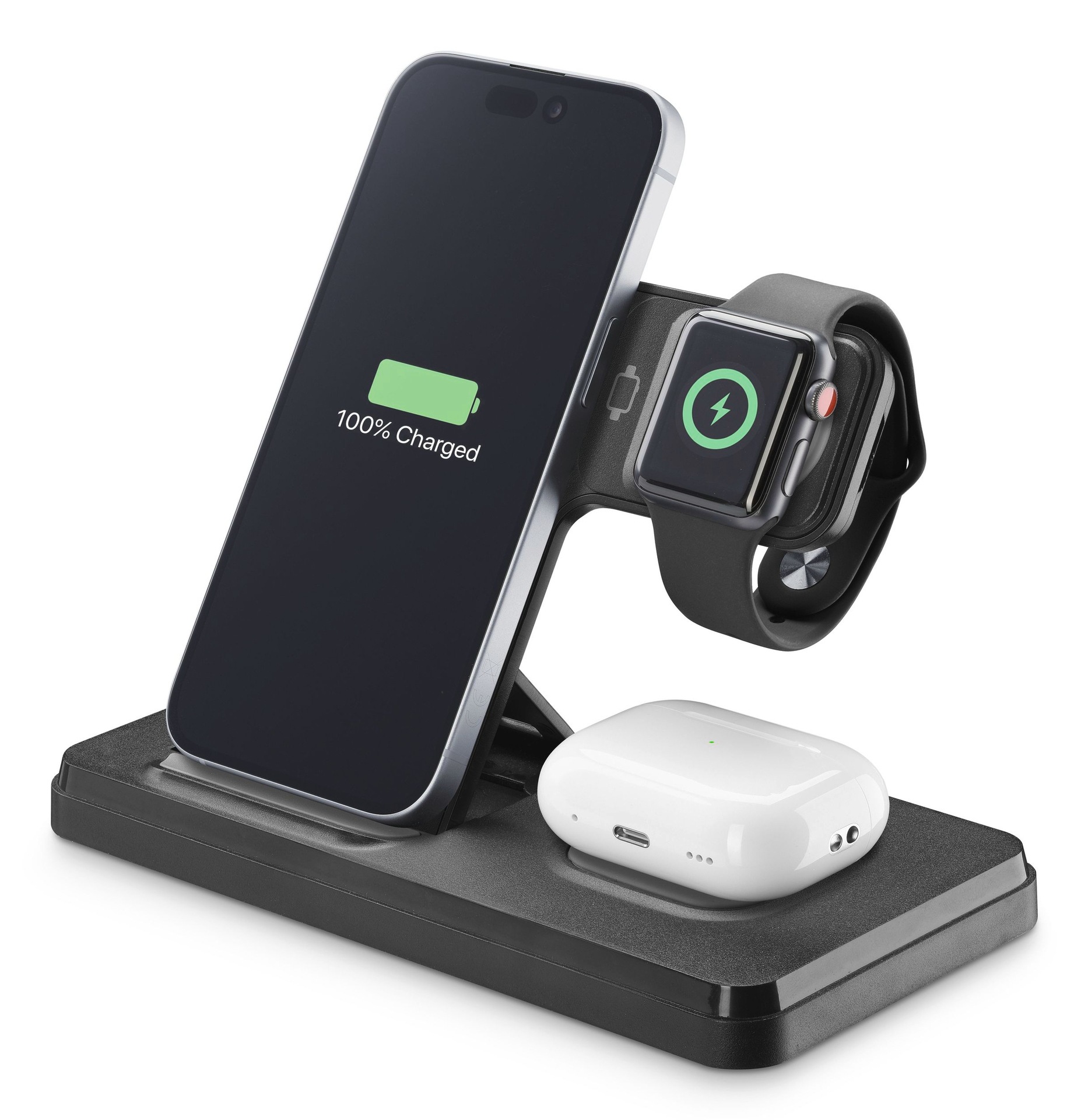 Cellularline Ladestation »3in1 Triple Wireless Station 15 W«