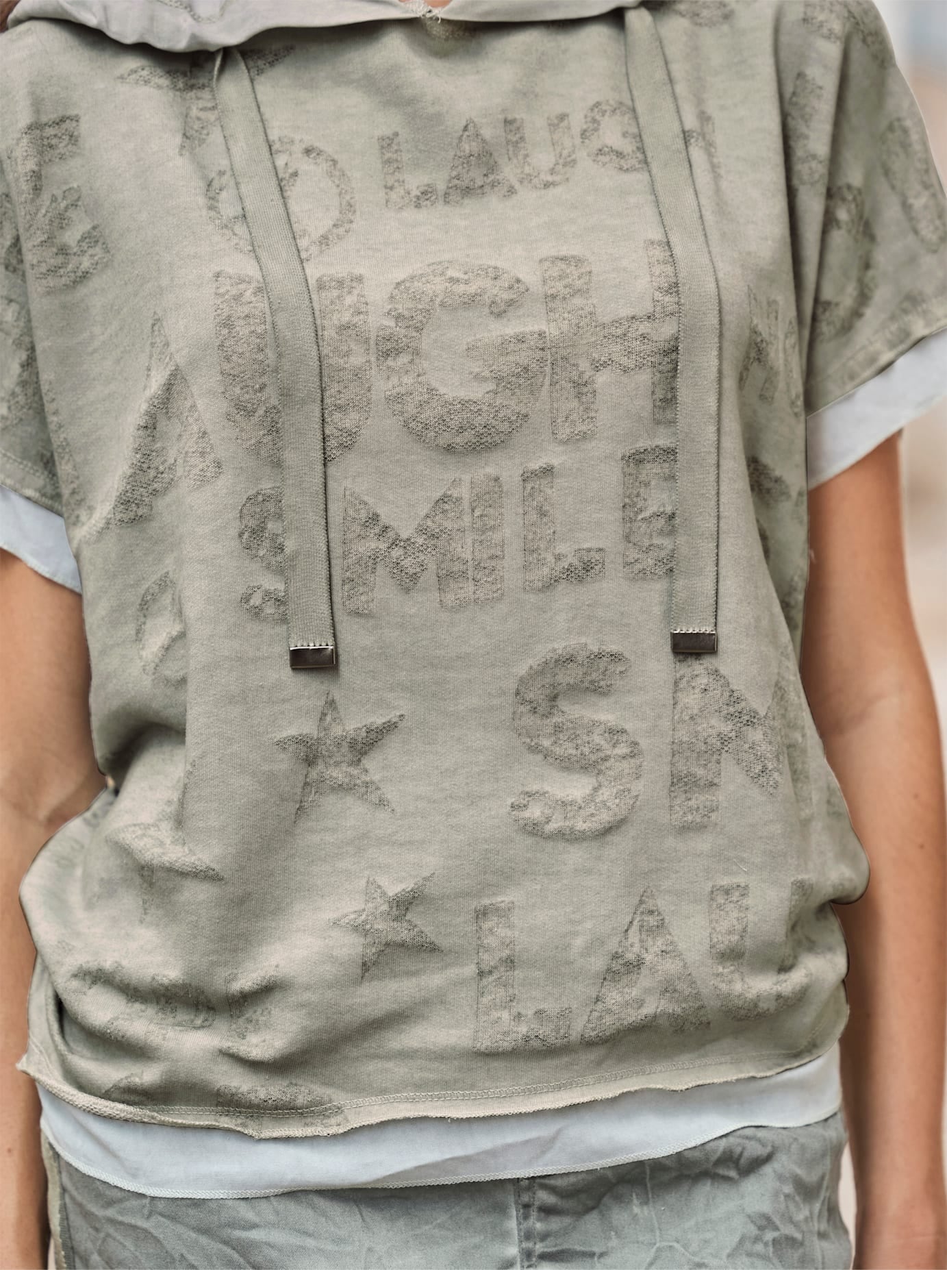 heine T-shirt à manches courtes »Kapuzen-Shirt« 1 cuis