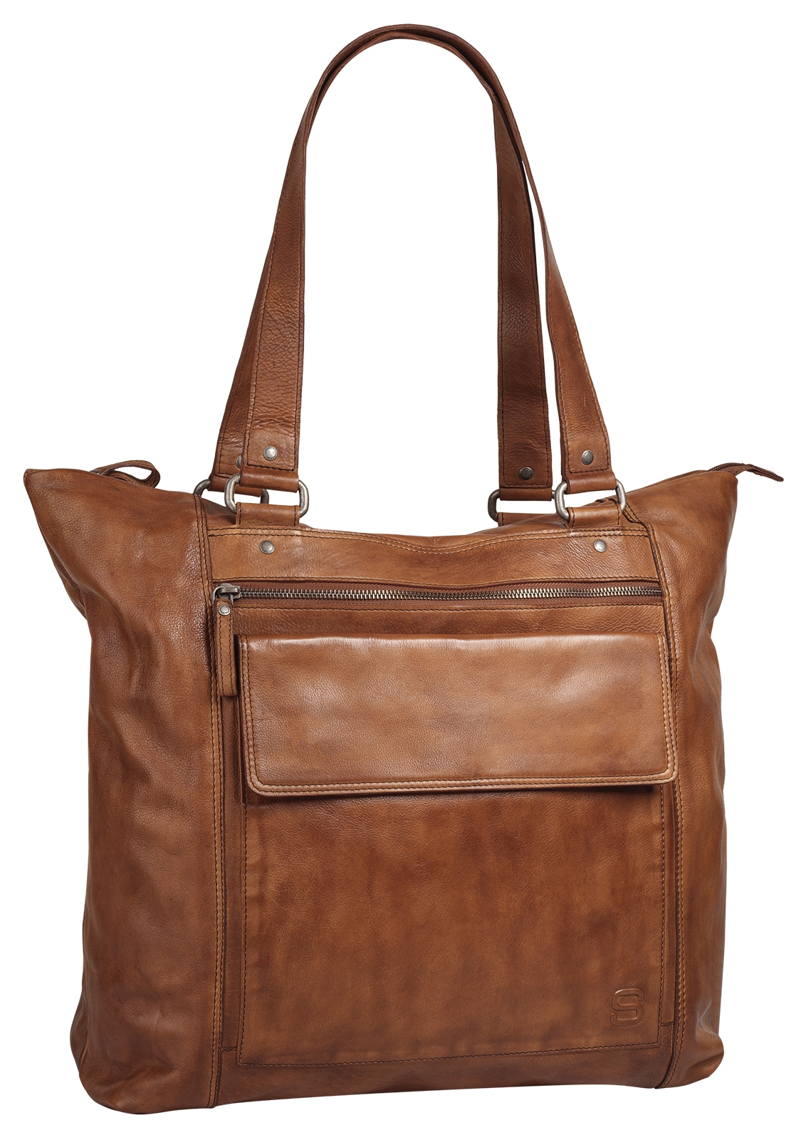 Spikes & Sparrow Shopper »SPIKES & SPARROW Damen echt Leder« echt Leder