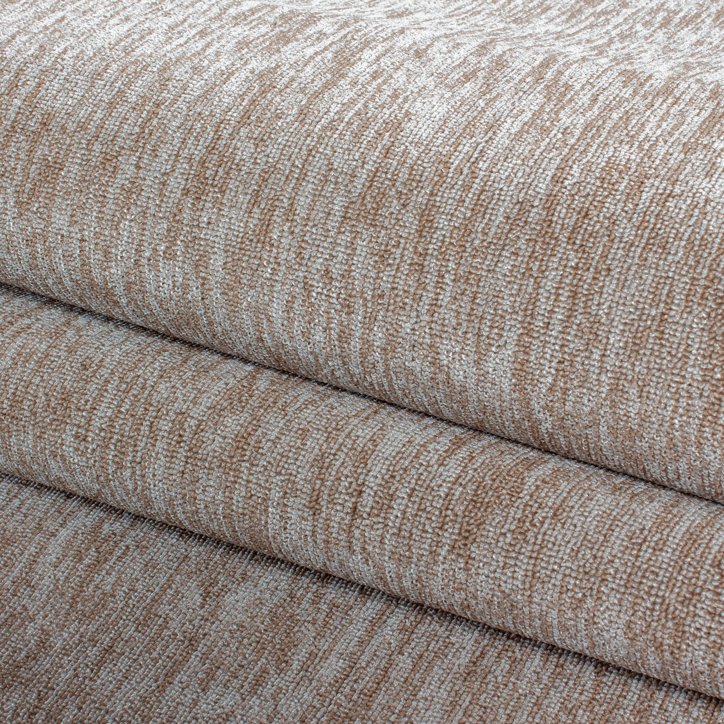 Ayyildiz Teppiche Teppich »Nizza 1800 Kurzflorteppich«, rund, 6 mm Höhe, pflegeleicht, leicht melierter Kurzflor, ringsum gekettelt, Wohnzimmer