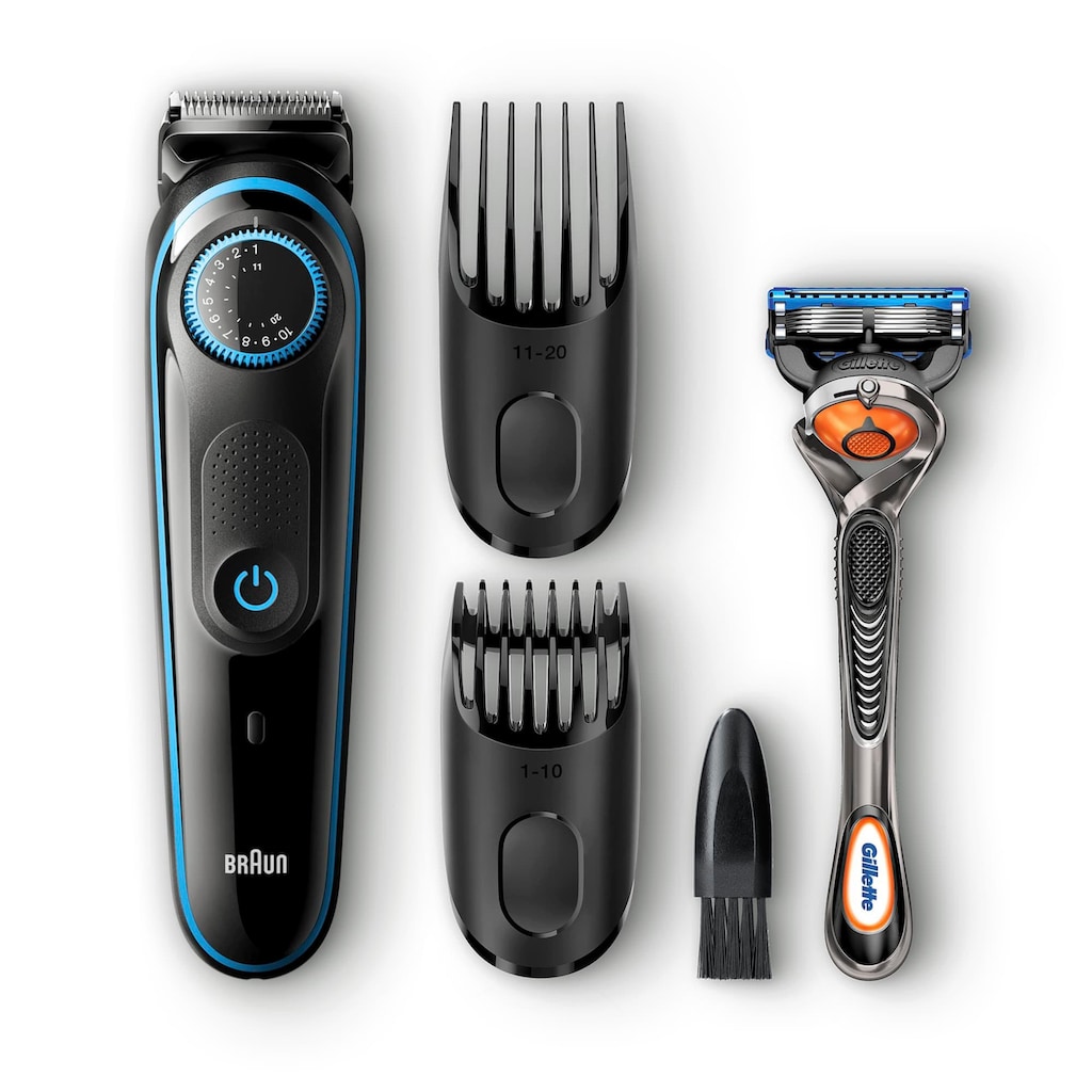 Braun Haar- und Bartschneider »BT5040«, mit Gratis Gillette Fusion5 ProGlide Rasierer