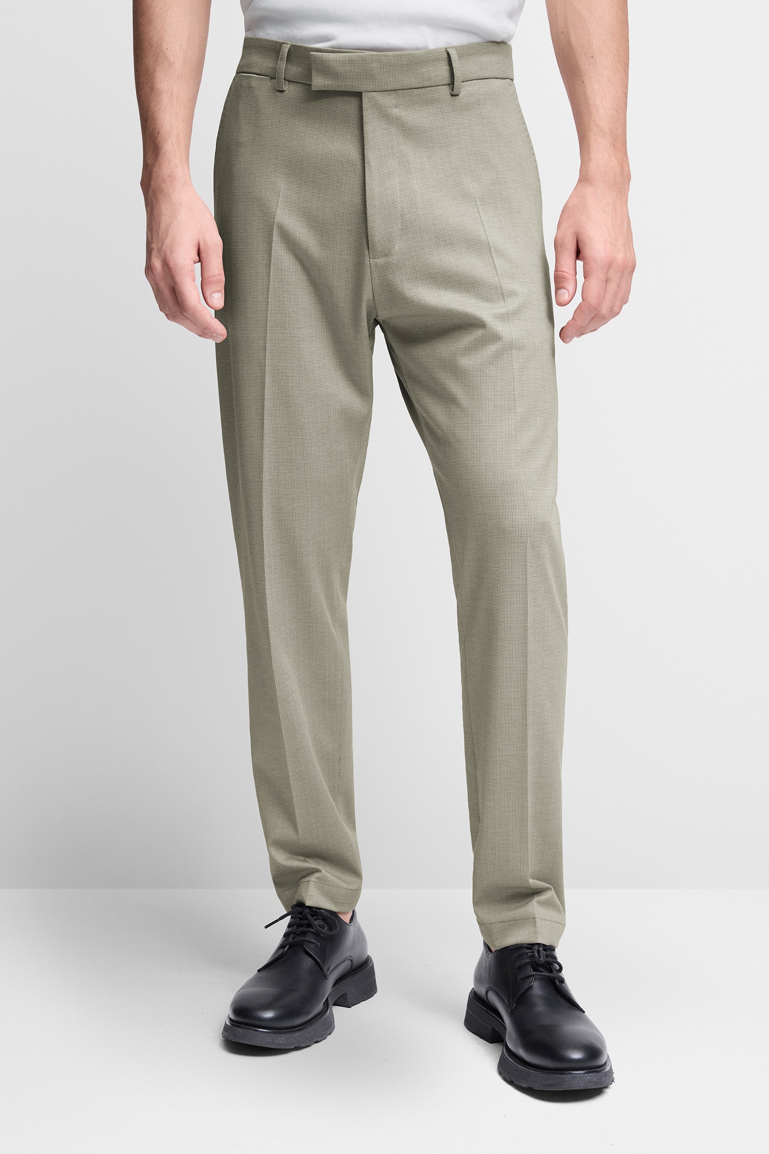 Image of Cinque Anzughose "CIBEPPE" Tapered-Fit, normale Leibhöhe