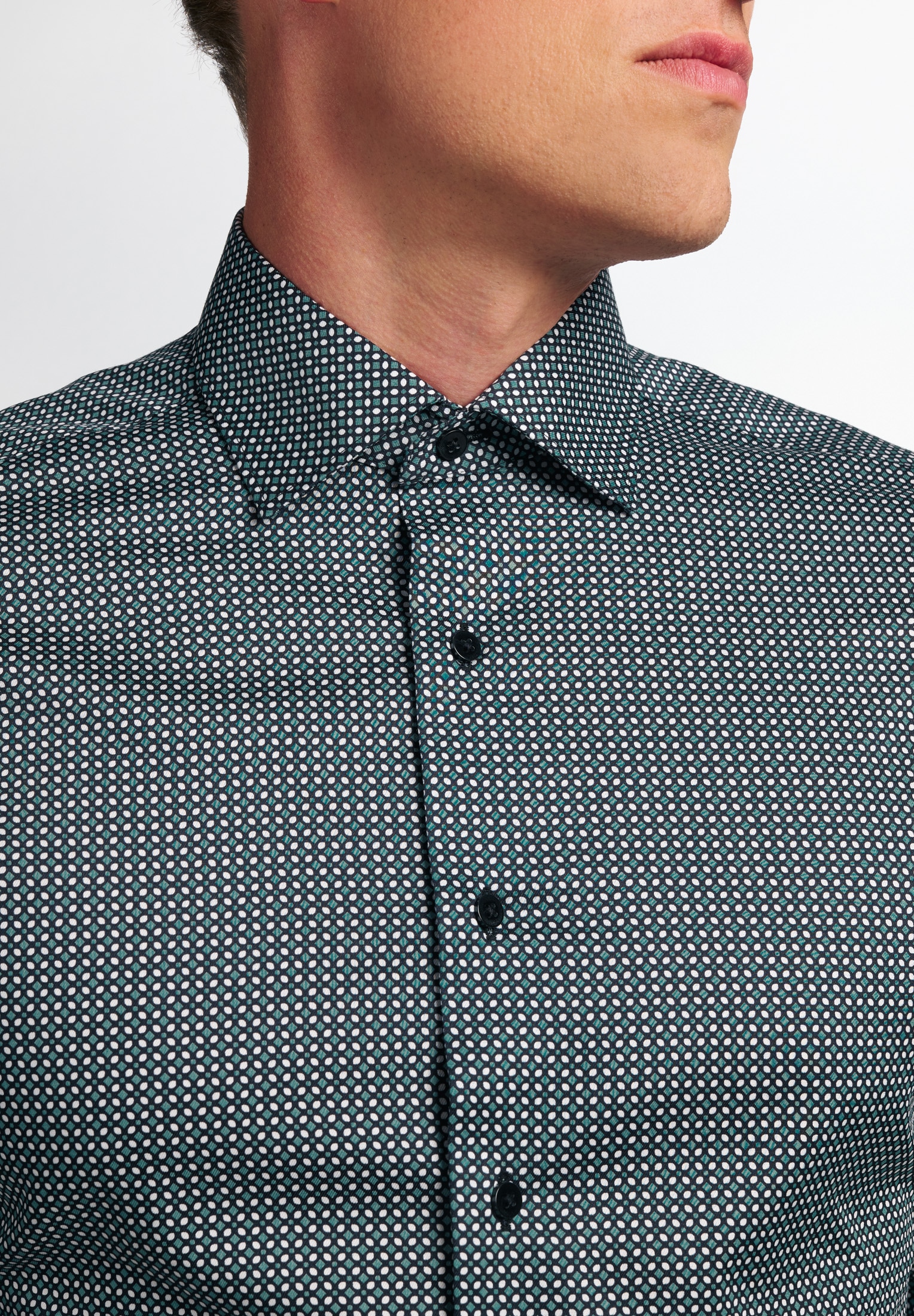 Eterna Langarmhemd »SLIM FIT«, NON IRON (bügelfrei)