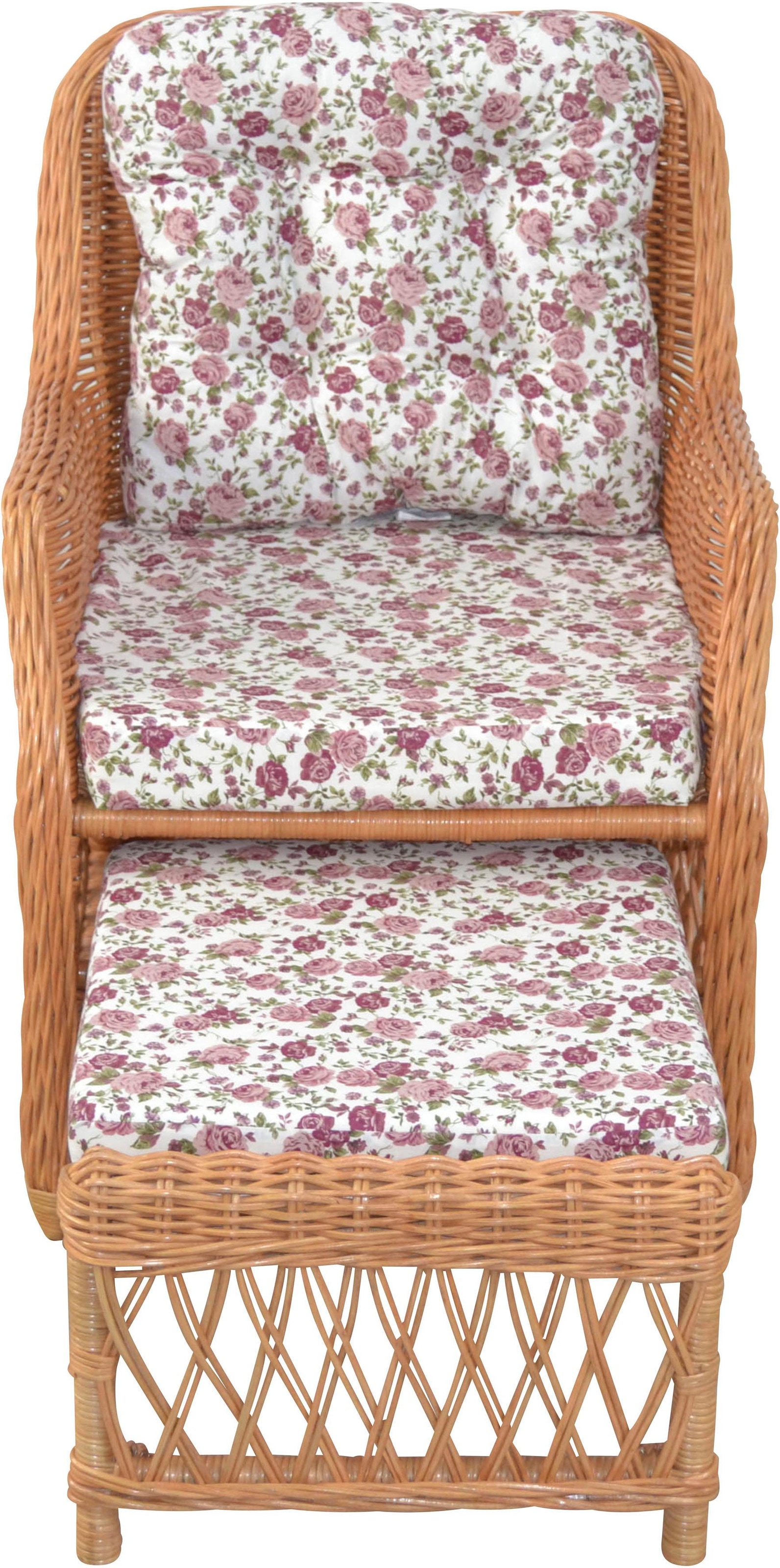 Home affaire Rattanstuhl, Handarbeit, Masse (B/T/H): (67/75/91)