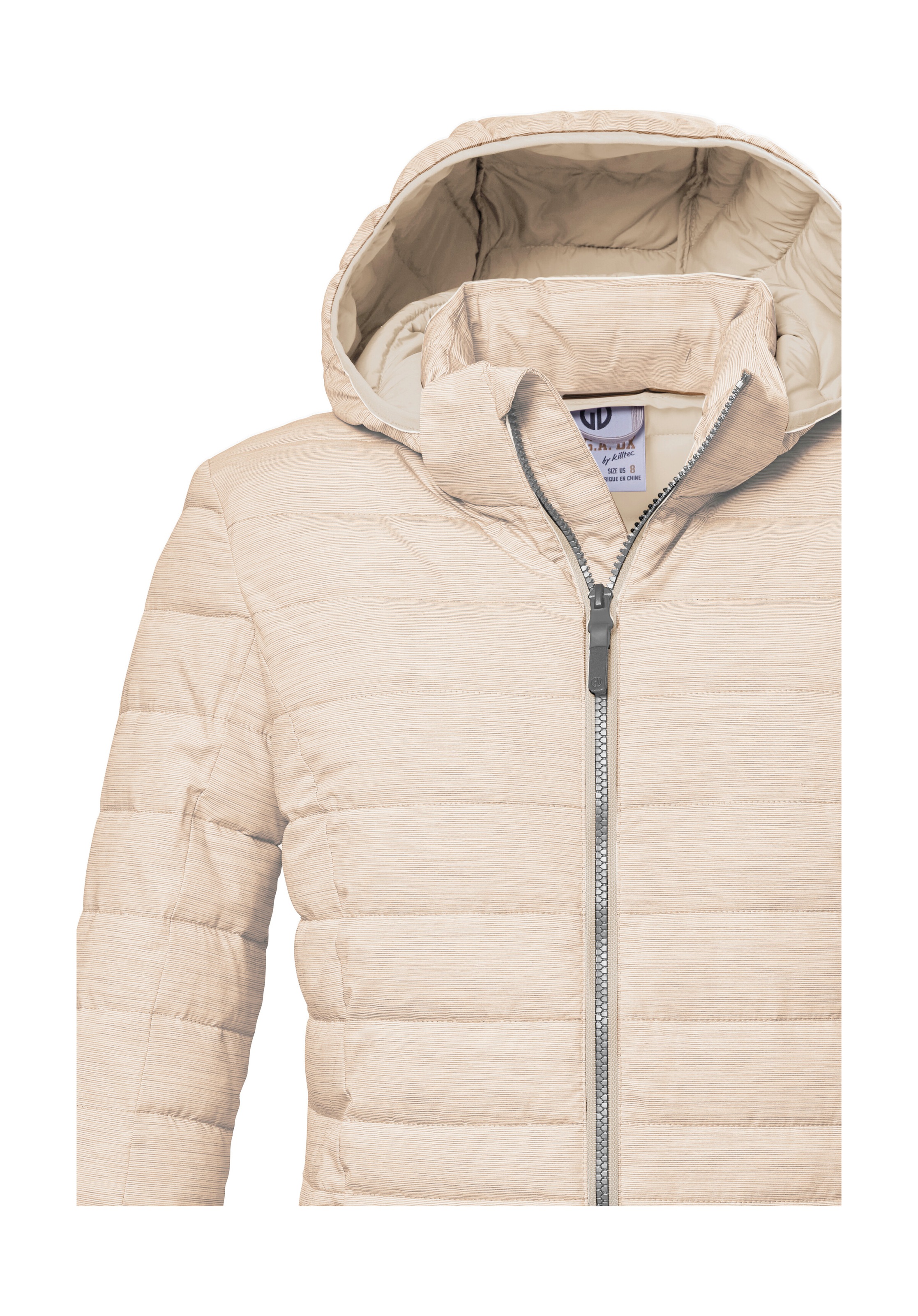 G.I.G.A. DX by killtec Steppjacke »GS 63 WMN QLTD JCKT_Uyaka«, Steppjacke: wasser- und windabweisend, atmungsaktiv, abzippbare Kapuze