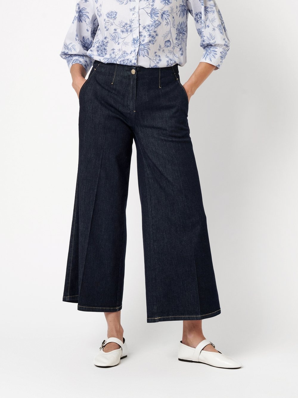 Image of TONI Weite Jeans "Jenny Culotte" im Culotte-Stil