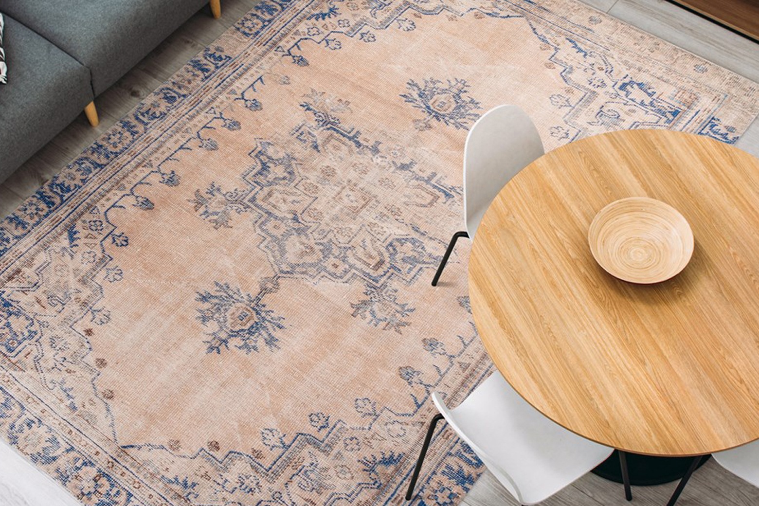 Image of Arte Espina Teppich "Vintage 8406" rechteckig 9 mm Höhe Kurzflor im Vintage Design, Wohnzimmer