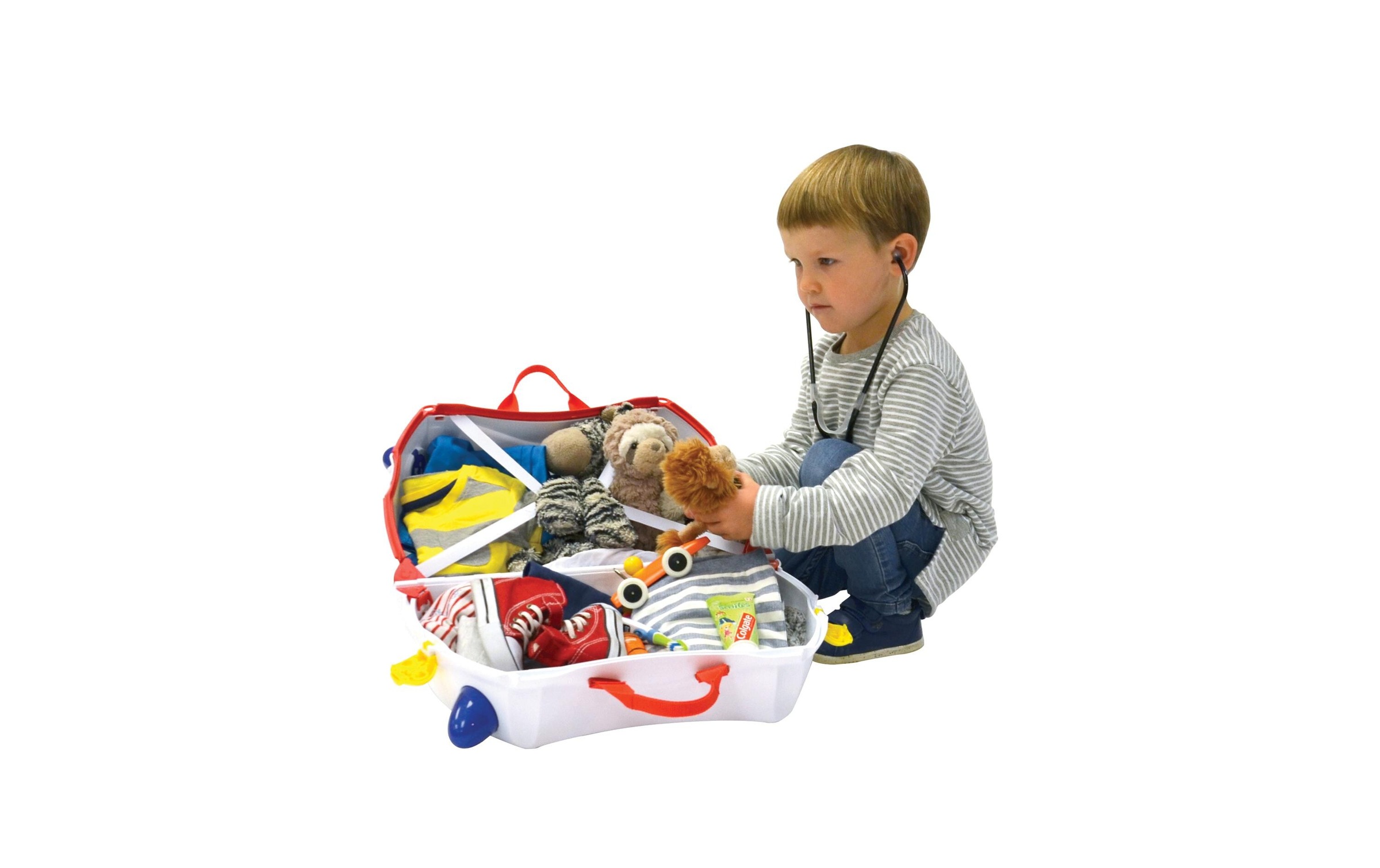 TRUNKI Trolley »Krankenwagen We«, 4 Rollen