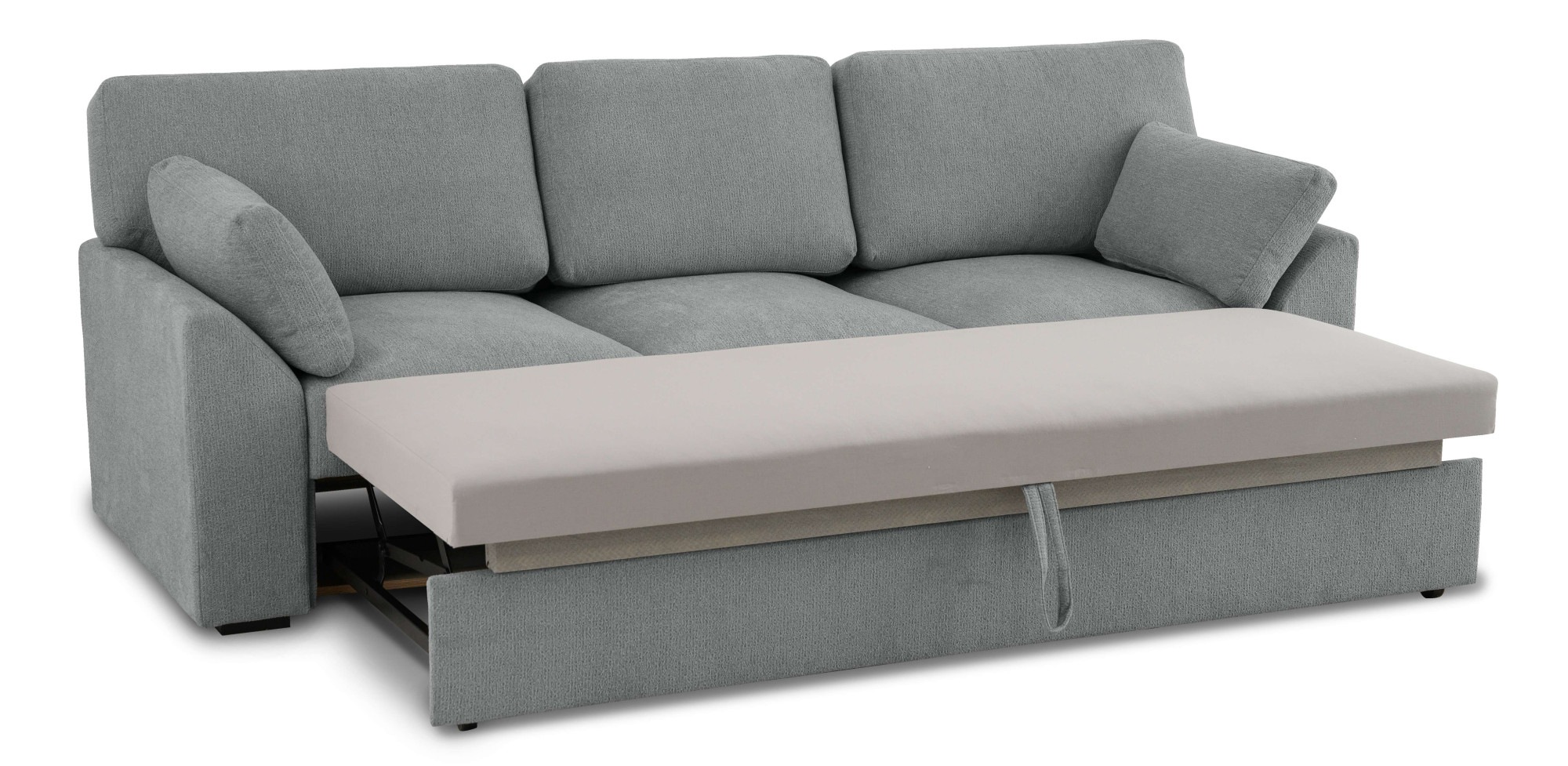Home affaire 3-Sitzer »Citry«, Breite 233 cm, Chenille, mit Bettfunktion, Liegefläche 144x190 cm