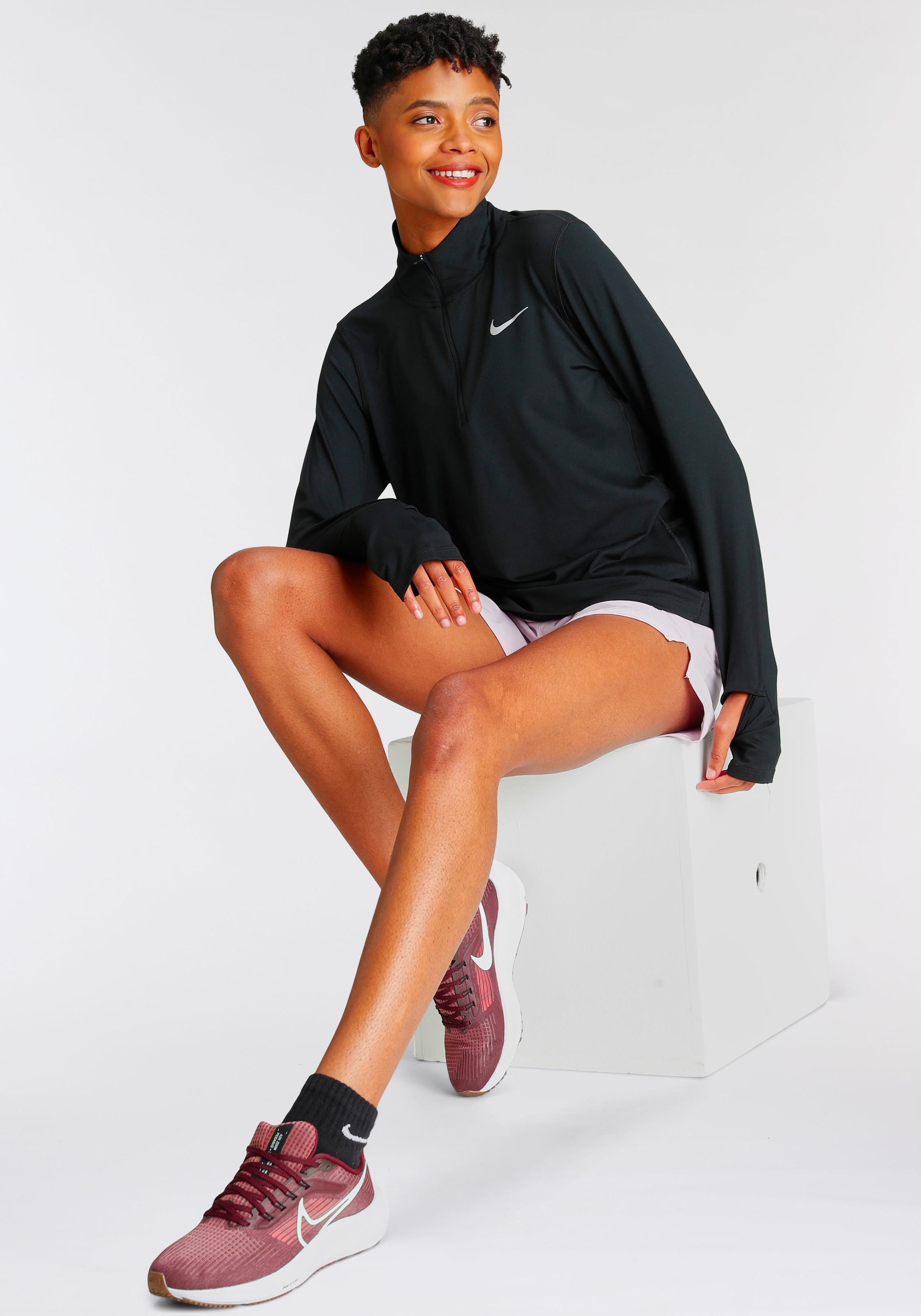 Nike Laufshirt »Element Women's 1/-Zip Running Top«