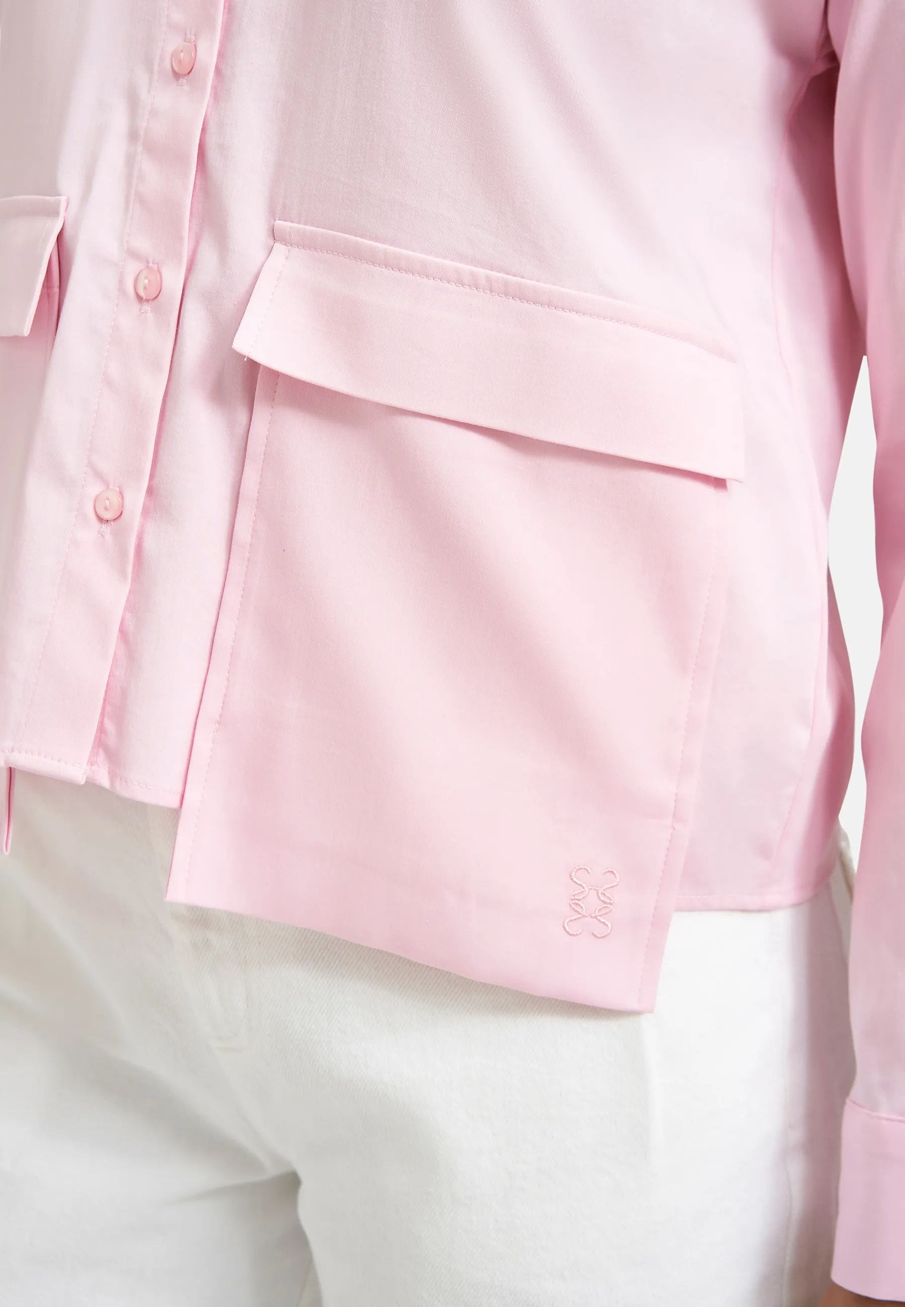 Smith & Soul Blouse chemise mit Pattentaschen vorn