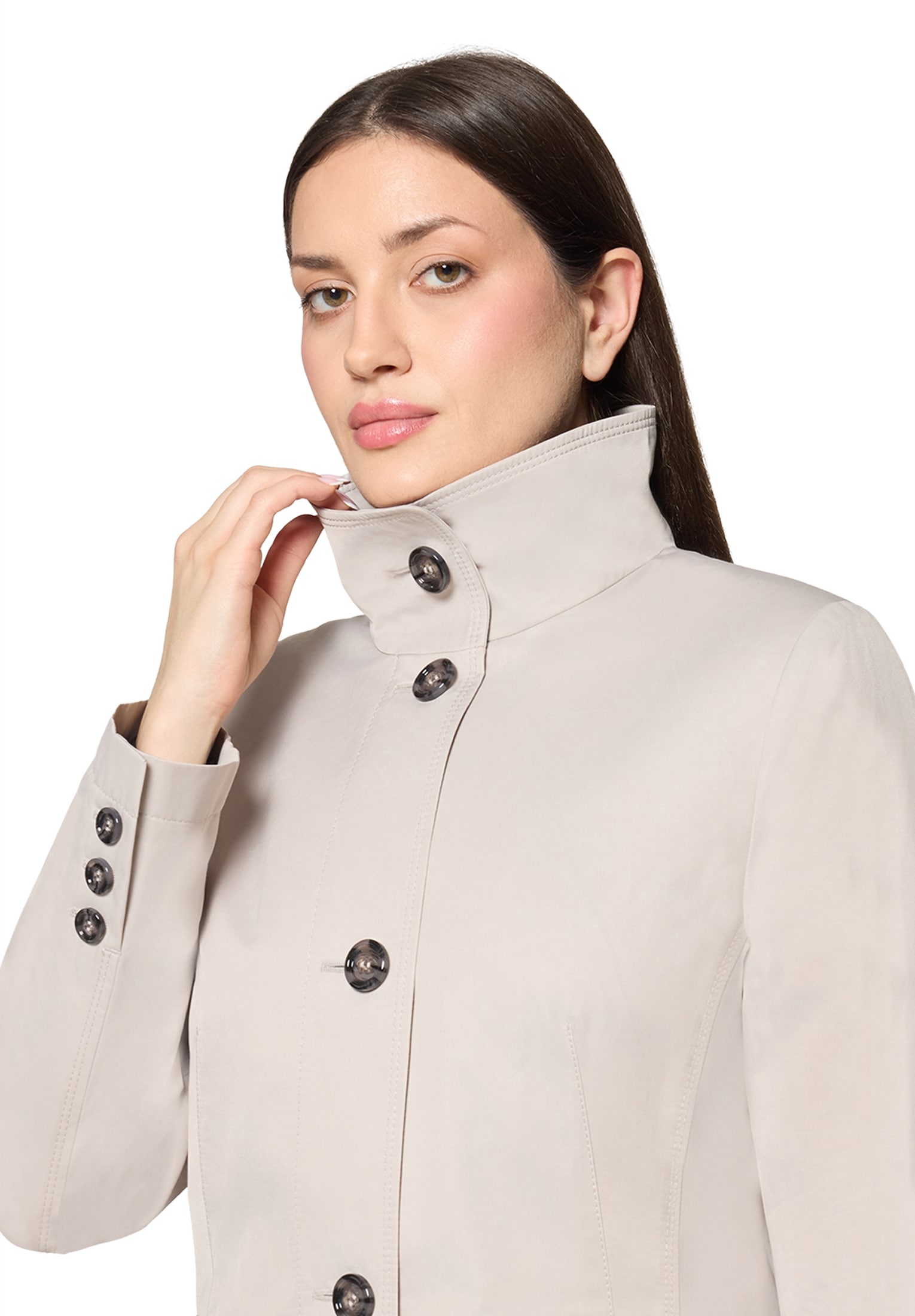 Gil Bret Veste d'extérieur mit Stehkragen