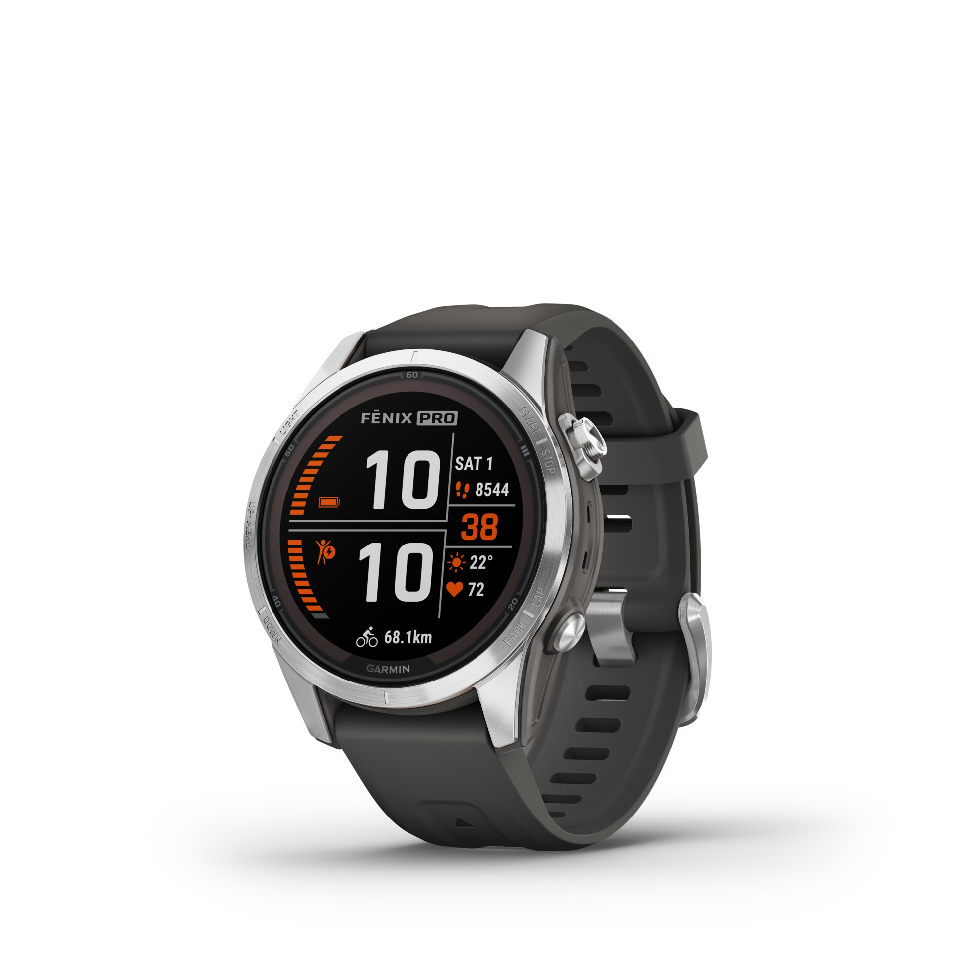 Garmin Smartwatch »GARMIN FENIX 7S PRO - SOLAR EDITION«, (3,04 cm / 1,2 Zoll), 32 GB
