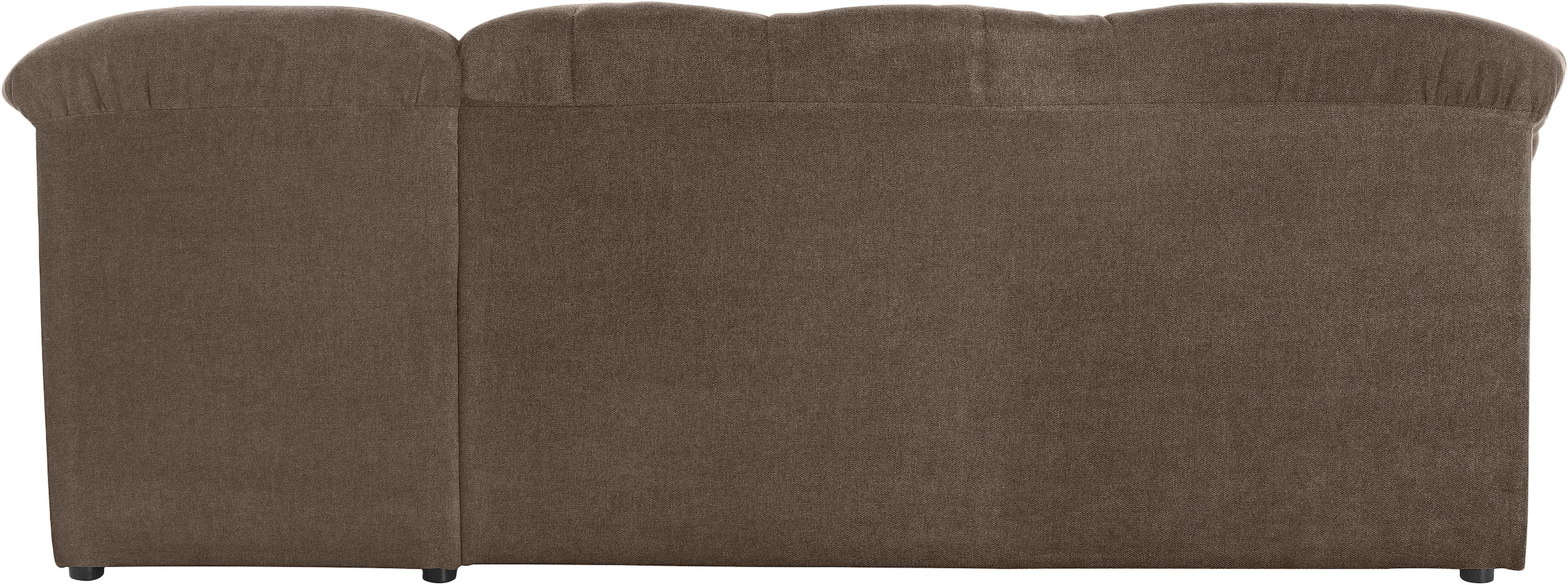 DOMO collection Canapé d'angle »Pegnitz, elegante Rückensteppung,  komfortabel, Breite 238cm, L-Form« wahlweise mit Bettfunktion