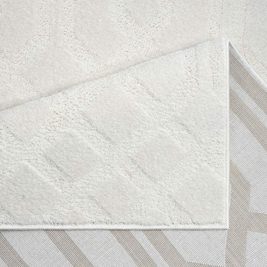 Carpet City Teppich »FLAIR138« rechteckig 11 mm Höhe Kurzflor-Teppich, Skandi-Stil, Wohnzimmer