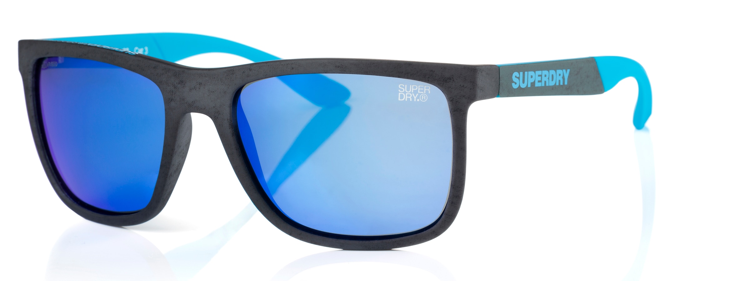Image of Superdry Sonnenbrille "Modell 996057" Form Karree/Eckig, Logoschriftzug auf Bügel, Injectionfassung