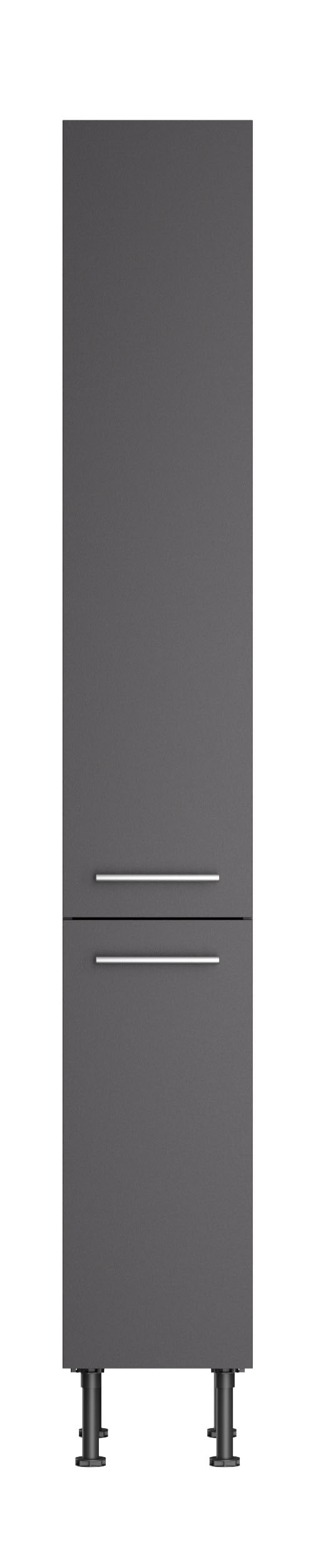 KOCHSTATION Apothekerschrank »KS-Bern2«, Breite 30 cm, Höhe 211,8 cm, 2 Auszüge (Höhe 124,4 /70 cm)