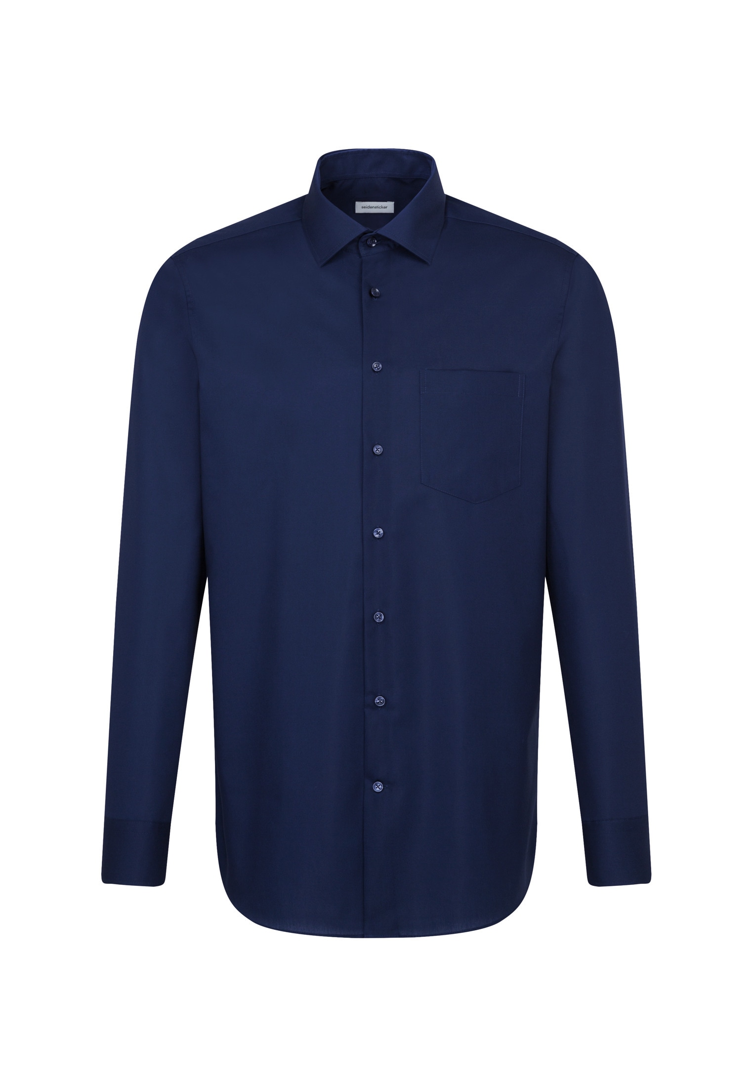 seidensticker Chemise d'affaires »Schwarze Rose« Regular 1/1 Kentkragen Uni