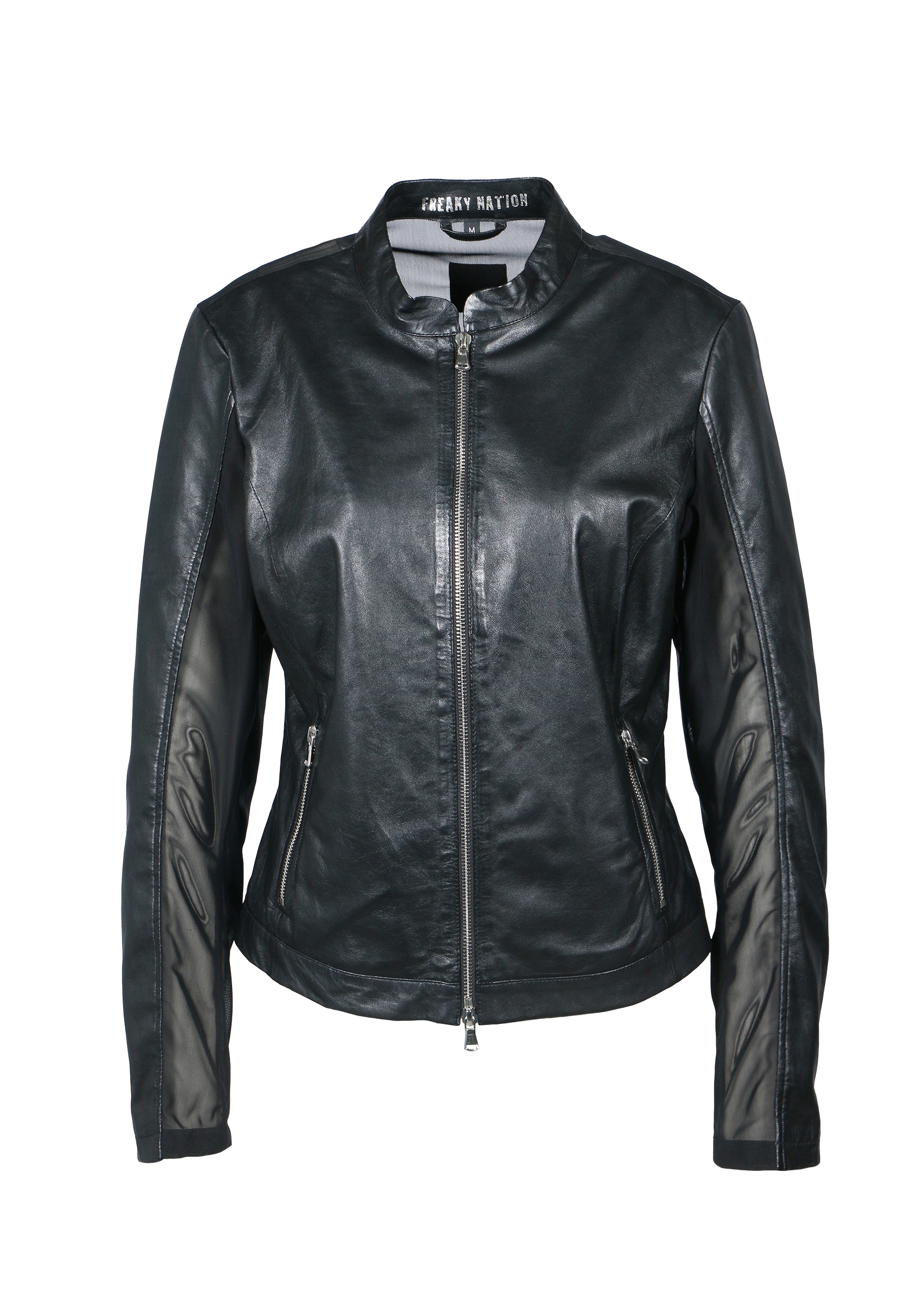 Image of Freaky Nation Lederjacke "Party Nights-FN"