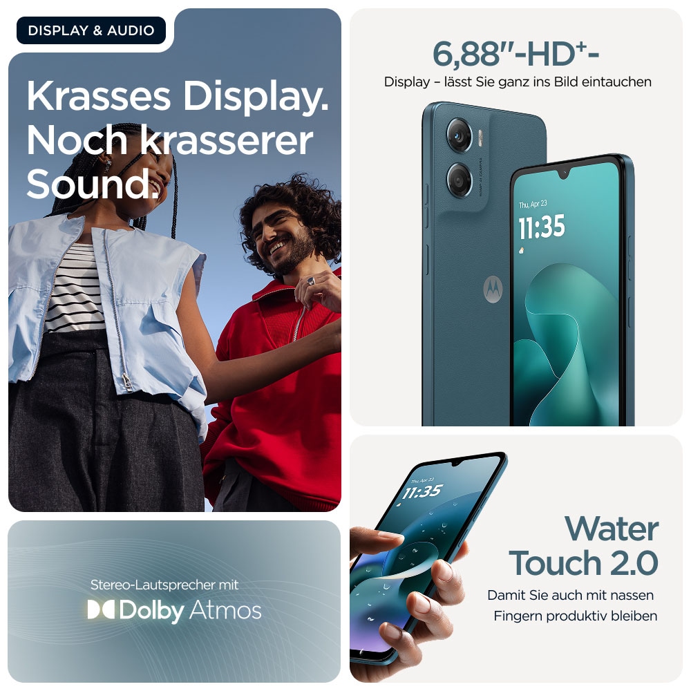 Motorola Smartphone »moto g06« PANTONE® Tapestry