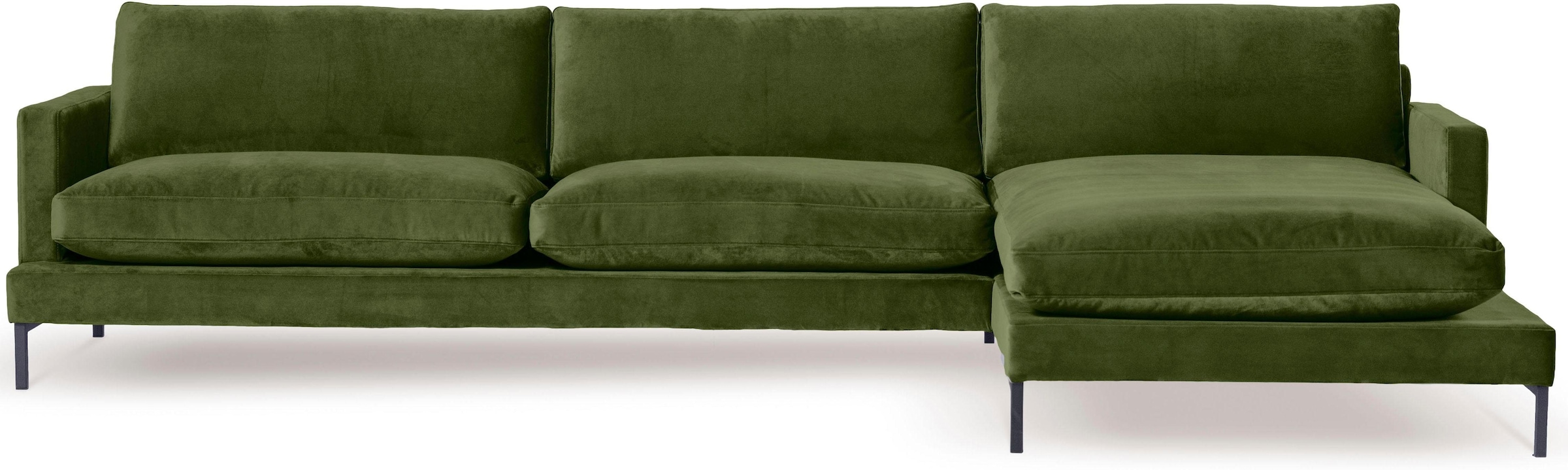 andas Ecksofa »Welland« Ecksofa »Welland« in Knautsch-Optik mit Metallfüssen