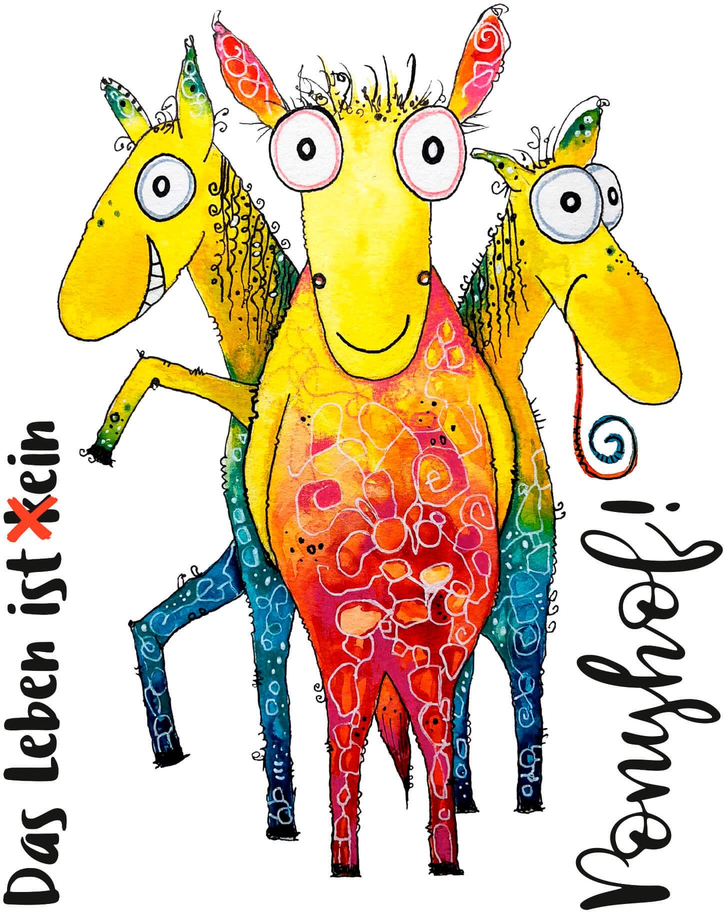 Image of Wall-Art Wandtattoo »Das Leben ist kein Ponyhof!« bei Ackermann Versand Schweiz