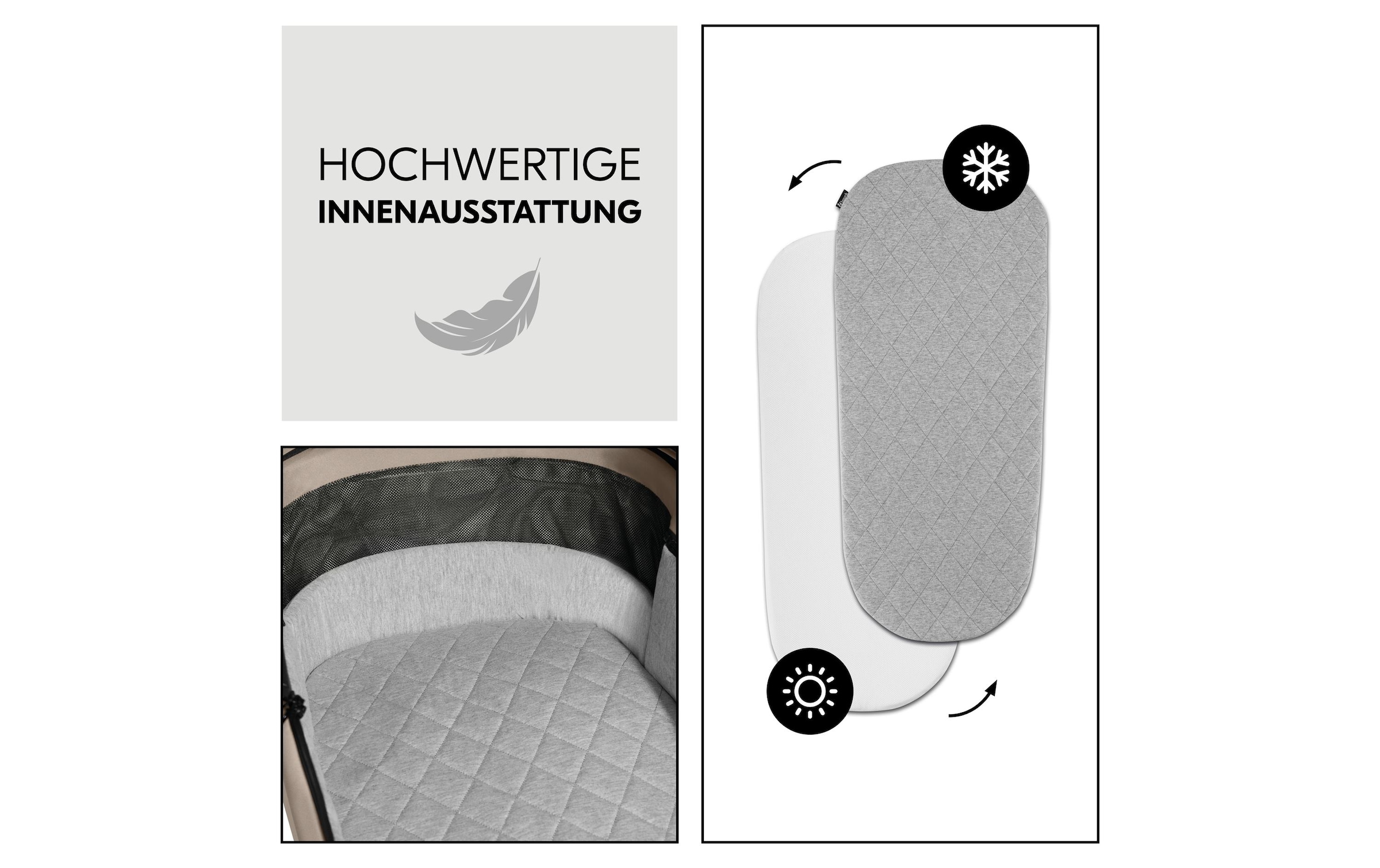 Hauck Poussette combinée »Comfort N Care Air« 22 kilos Belastbarkeit bis 22 kg