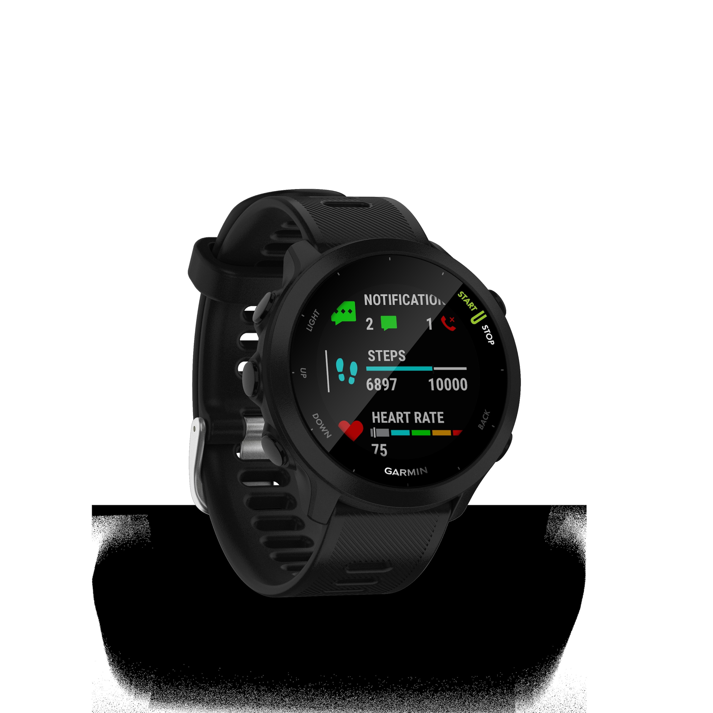 Garmin Smartwatch »FORERUNNER 55 Multisport-«, (2,64 cm / 1,04 Zoll), Garmin, GPS-Laufuhr