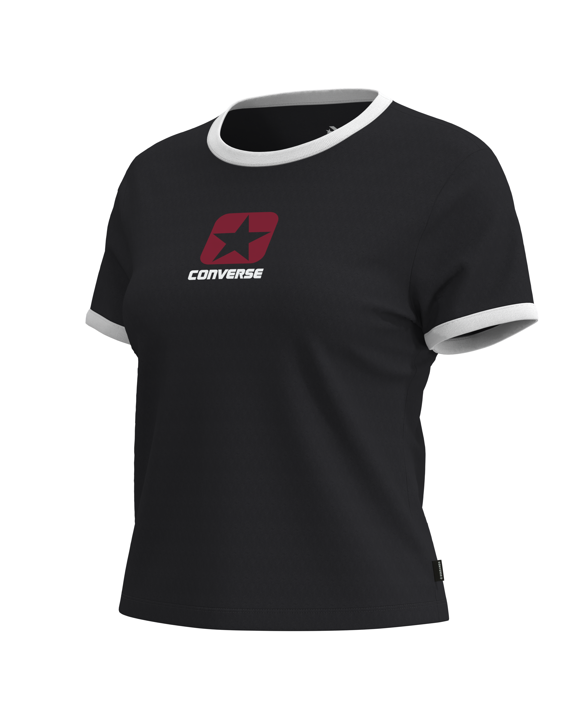 Converse T-Shirt »RETRO BOX STAR TEE« mit sportlichem Schnitt, Kurzarmdesign, aus Baumwolle, für Erwachsene