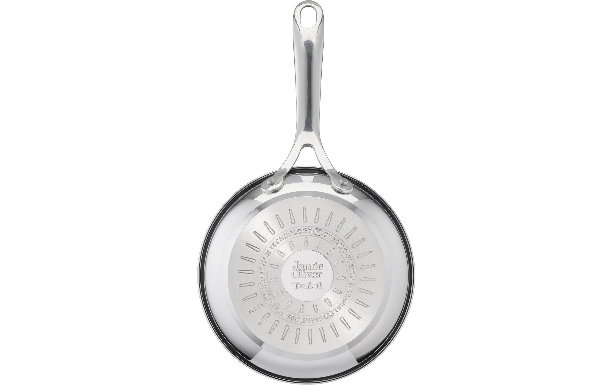 Tefal Pfannen-Set »Oliver Cook's Direct On Pfannen«, Edelstahl