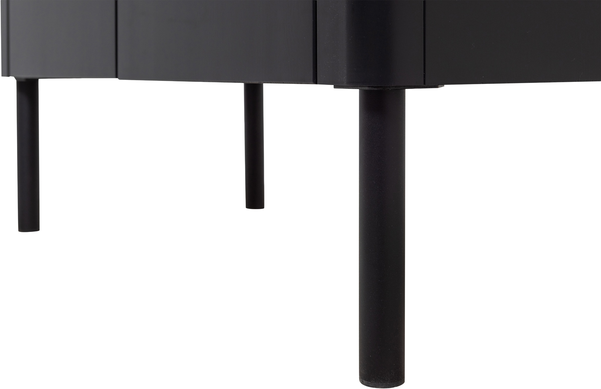 WOOOD Highboard »Gunnar FSC®-Mix Massivkiefer mit Dämpfung Funktion, 85 x 39 x 135 cm« Tragkraft 15 kg pro Boden, einfach zu montieren, sichtbare Maserung