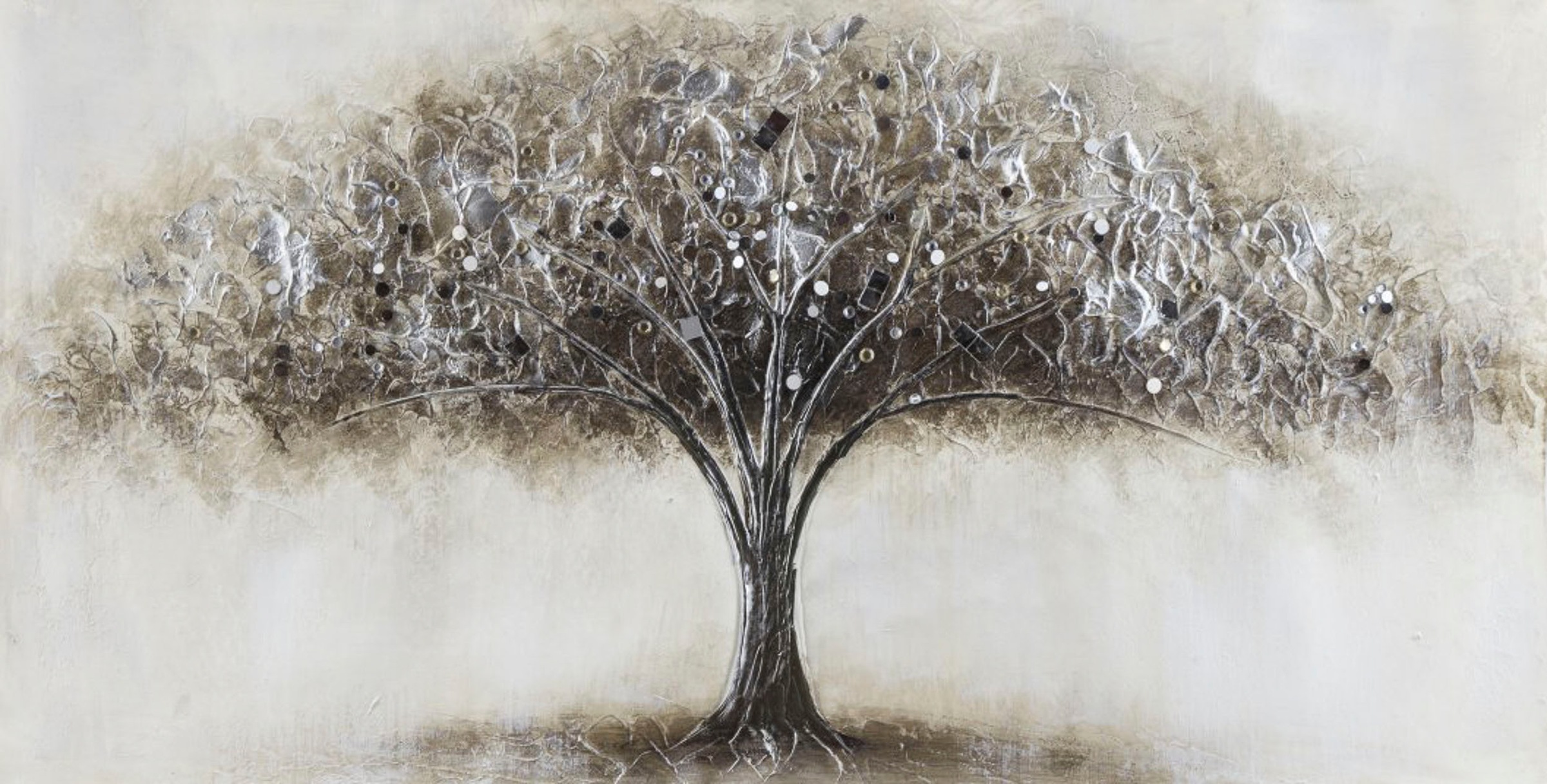 Image of Spiegelprofi GmbH Ölbild »Tree II«, (1 St.), jedes Bild ein Unikat, handgearbeitet bei Ackermann Versand Schweiz