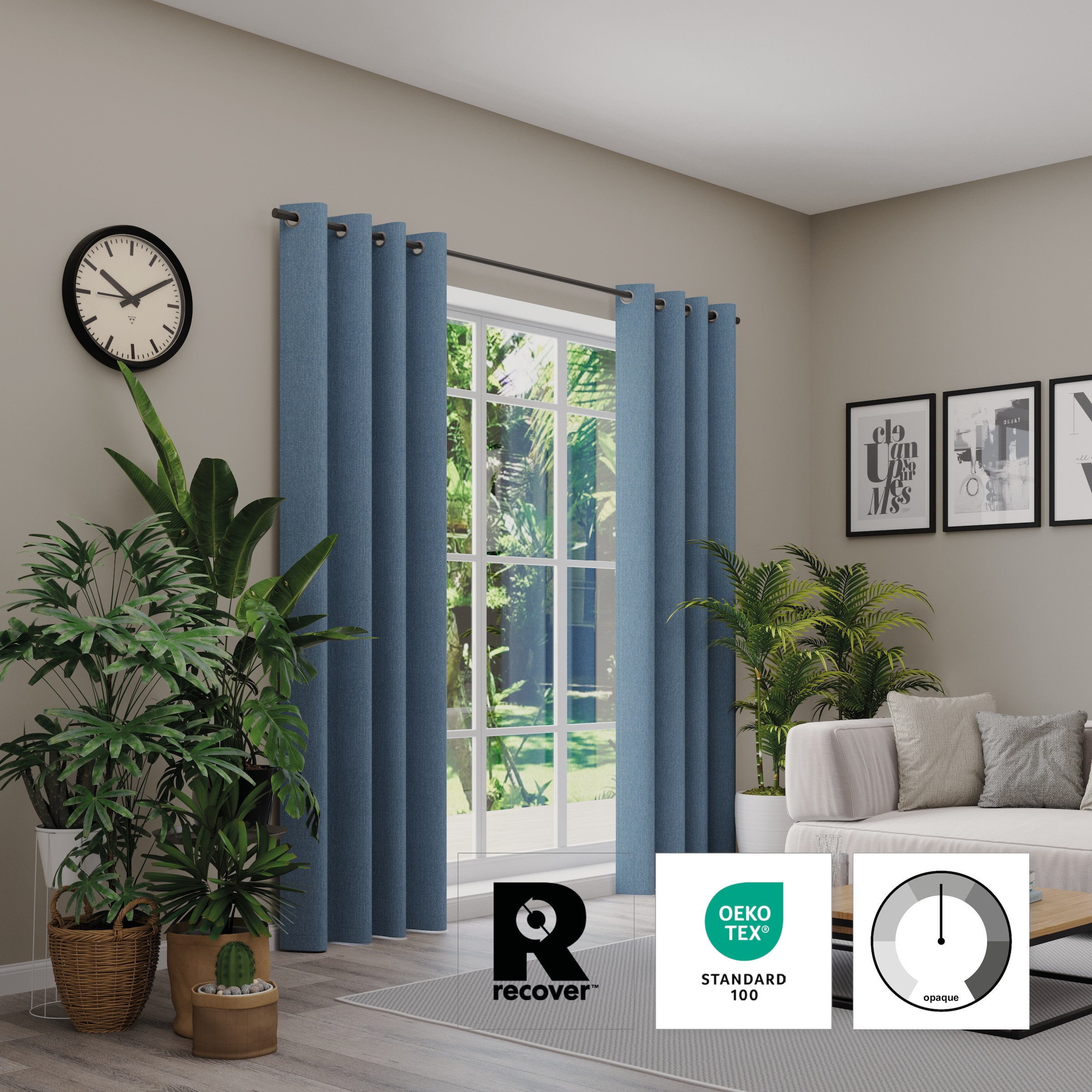 Neutex for you! Rideau »Monza Eco« Œillet 1 cuis tlg.