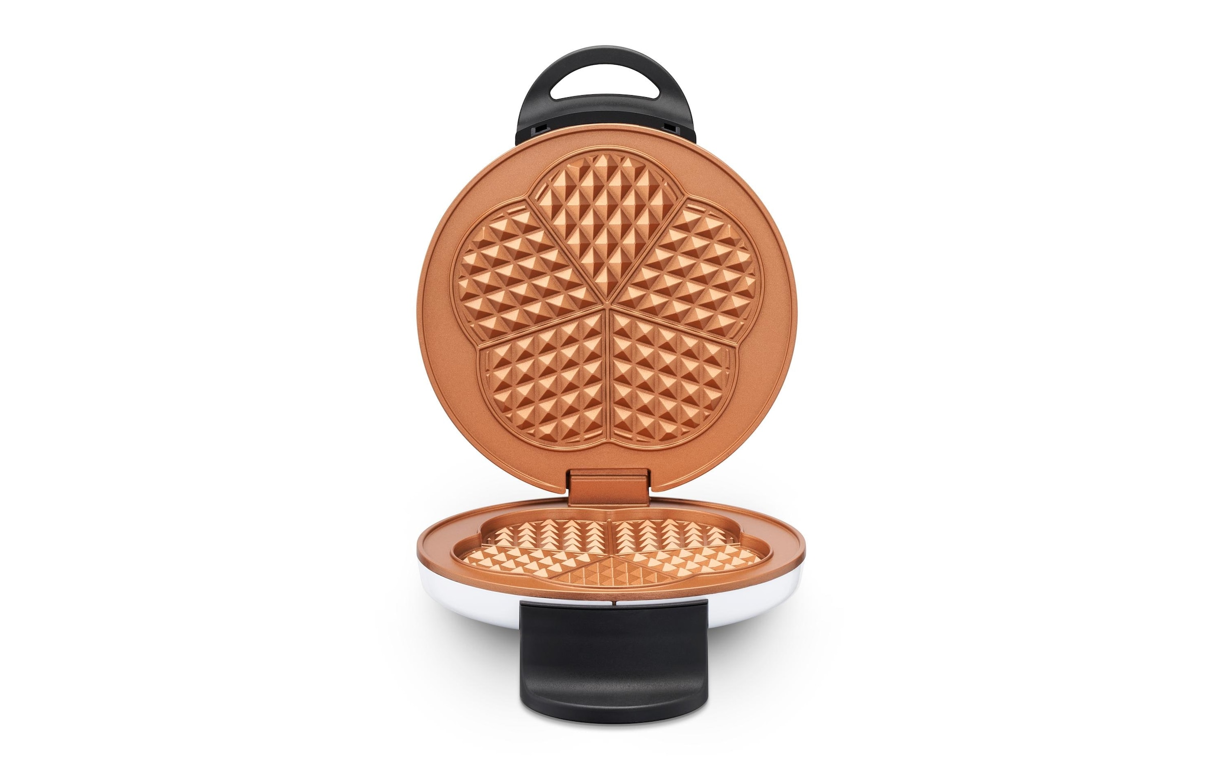Trisa Waffeleisen »Retro Waffles Bronze/Weiss«, 800 W